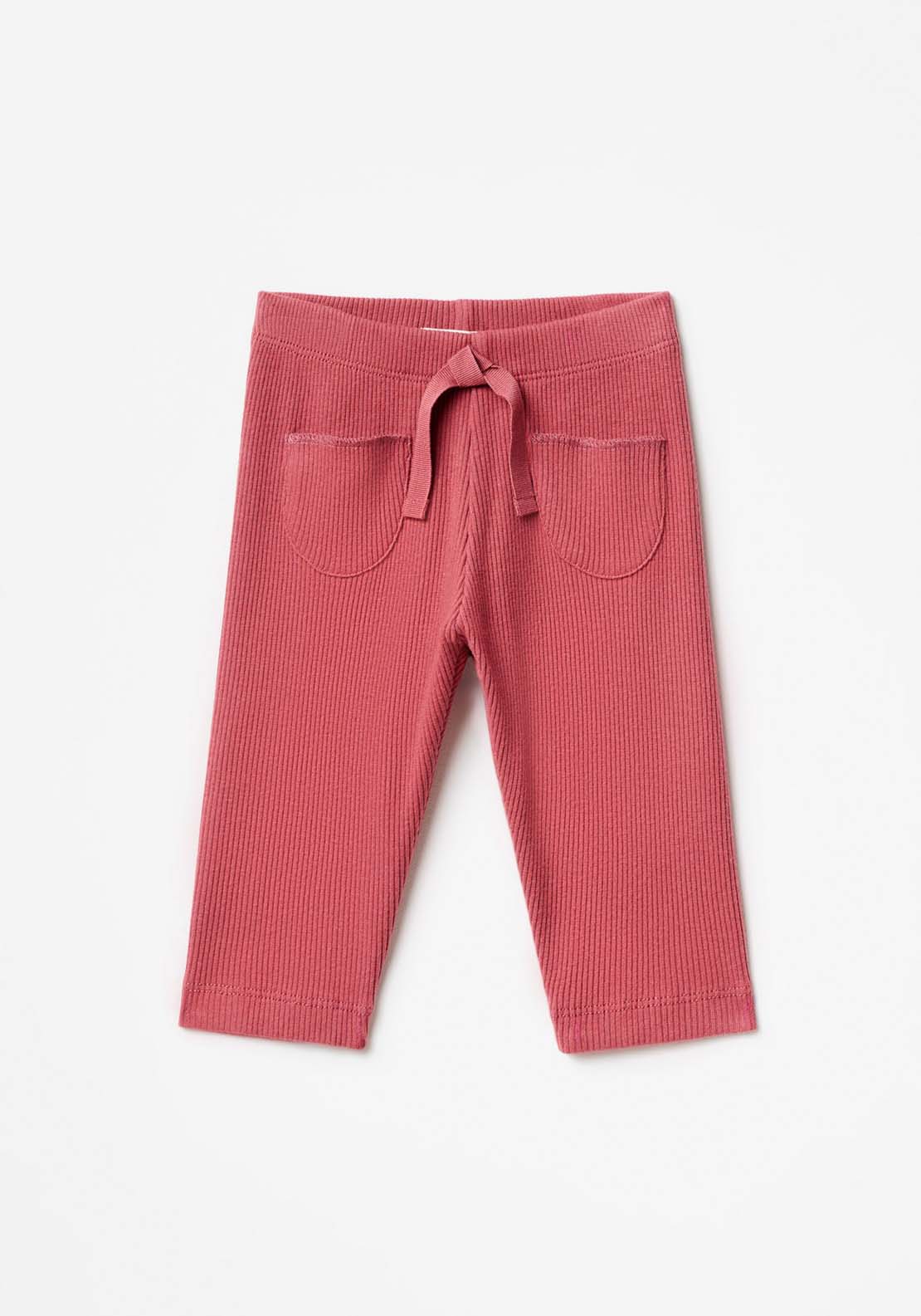 Sfera Ribbed Trousers - Fuchsia 3 Shaws Department Stores