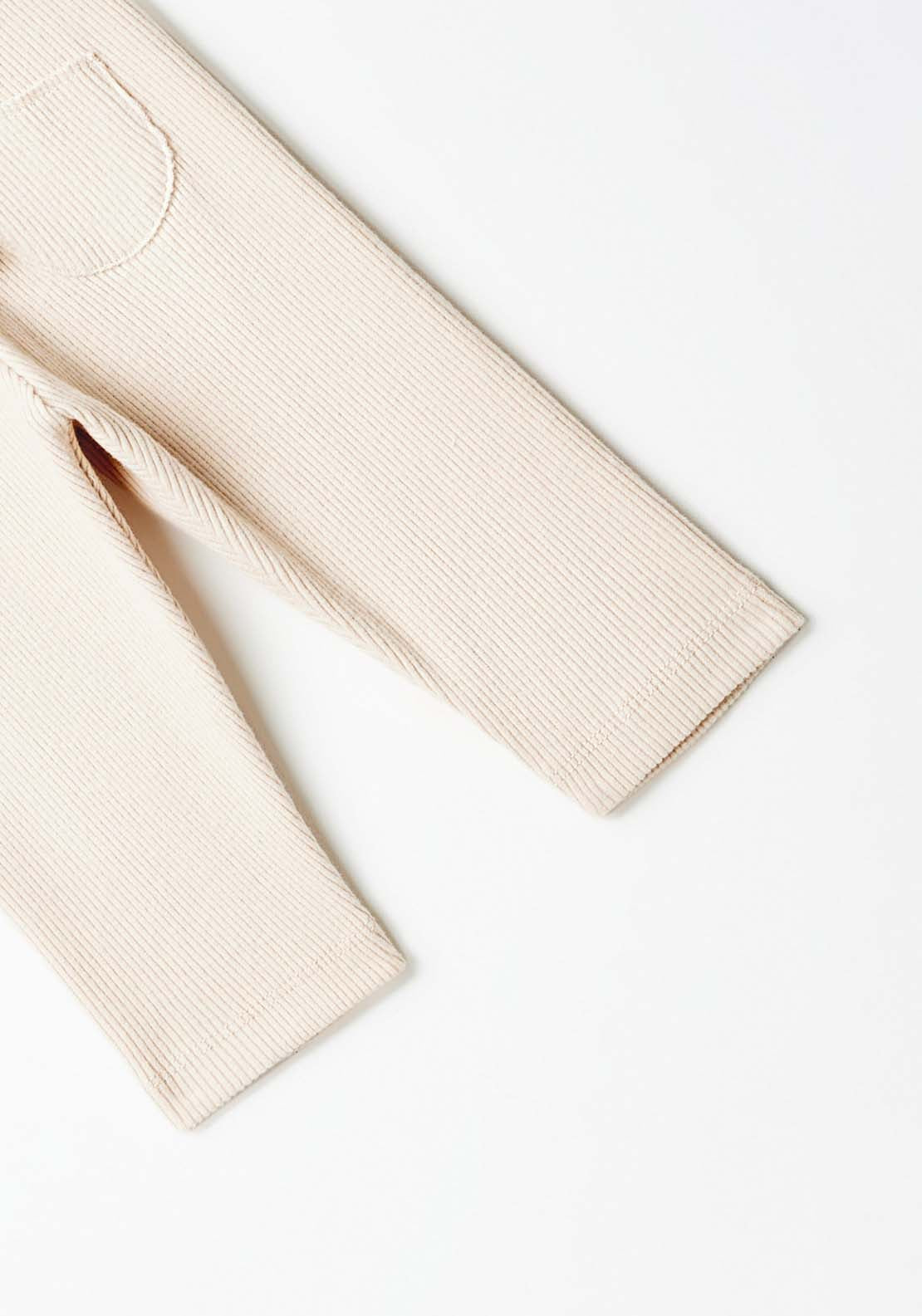 Sfera Plain Trousers With Pockets - Beige 2 Shaws Department Stores