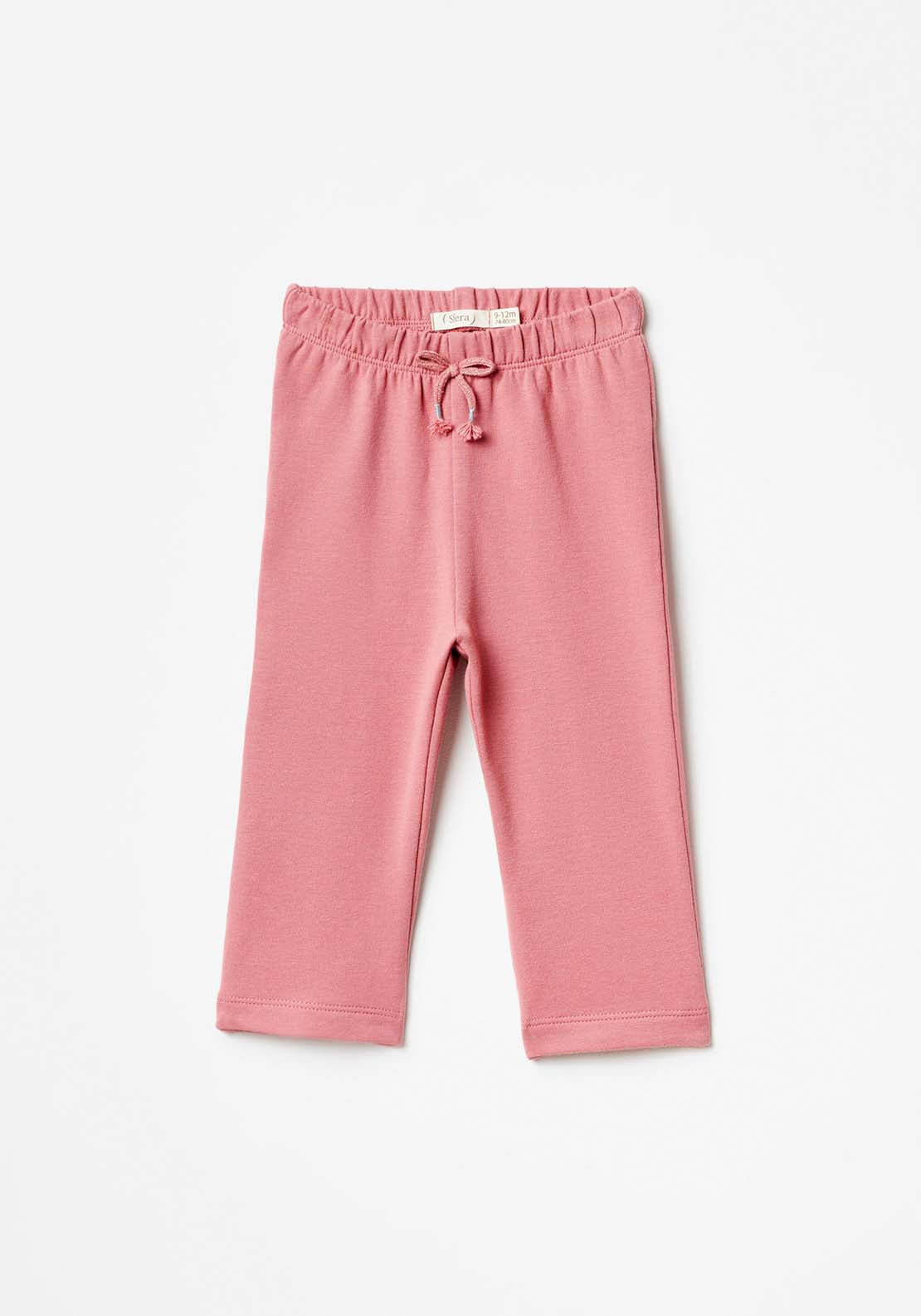 Sfera Plain Flare Trousers - Dark Pink 1 Shaws Department Stores