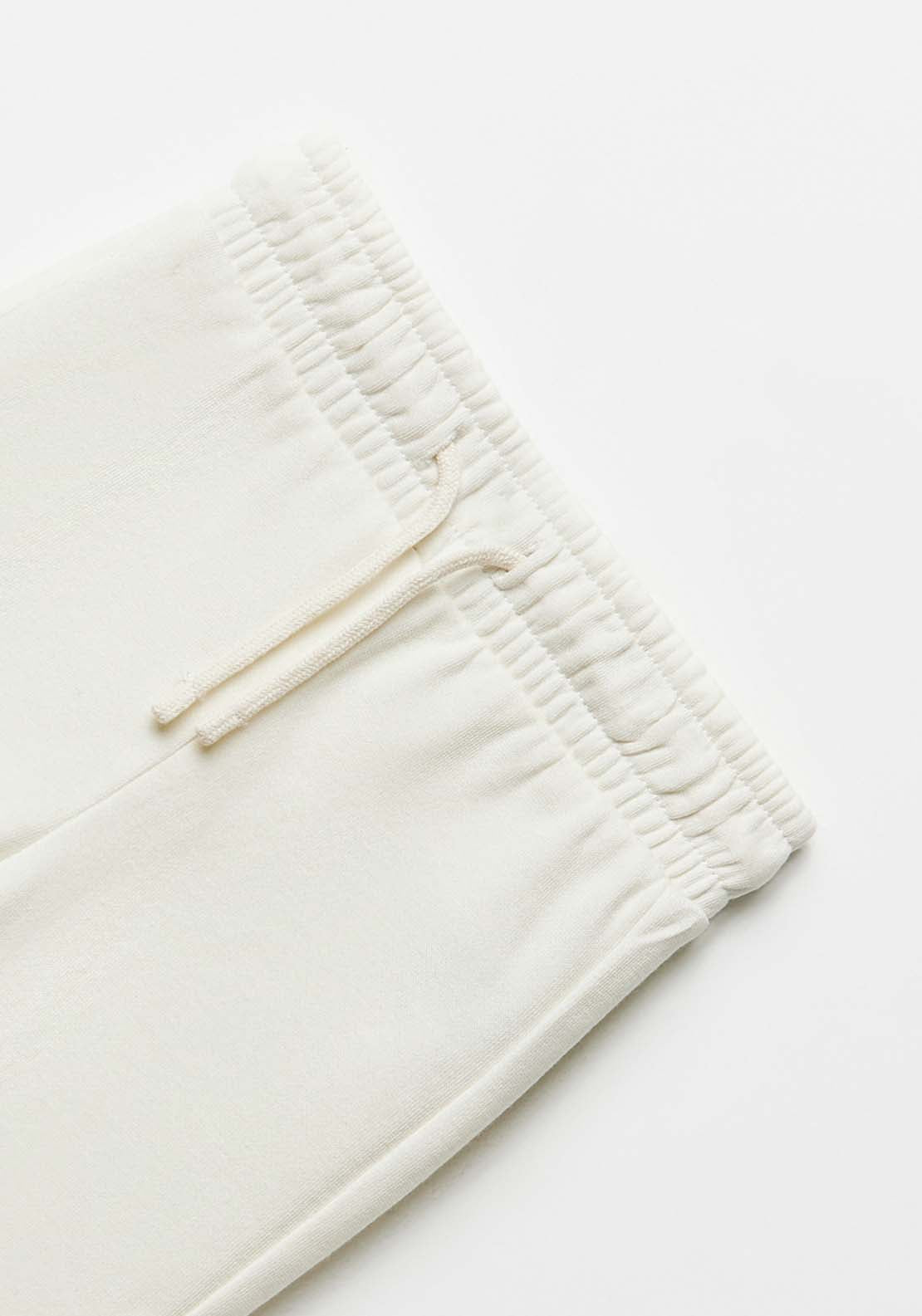 Sfera Baby girl trousers - Ecru 3 Shaws Department Stores