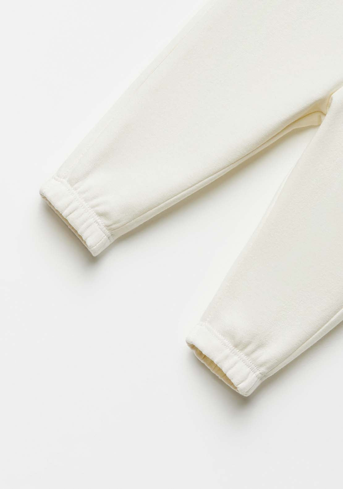 Sfera Baby girl trousers - Ecru 2 Shaws Department Stores
