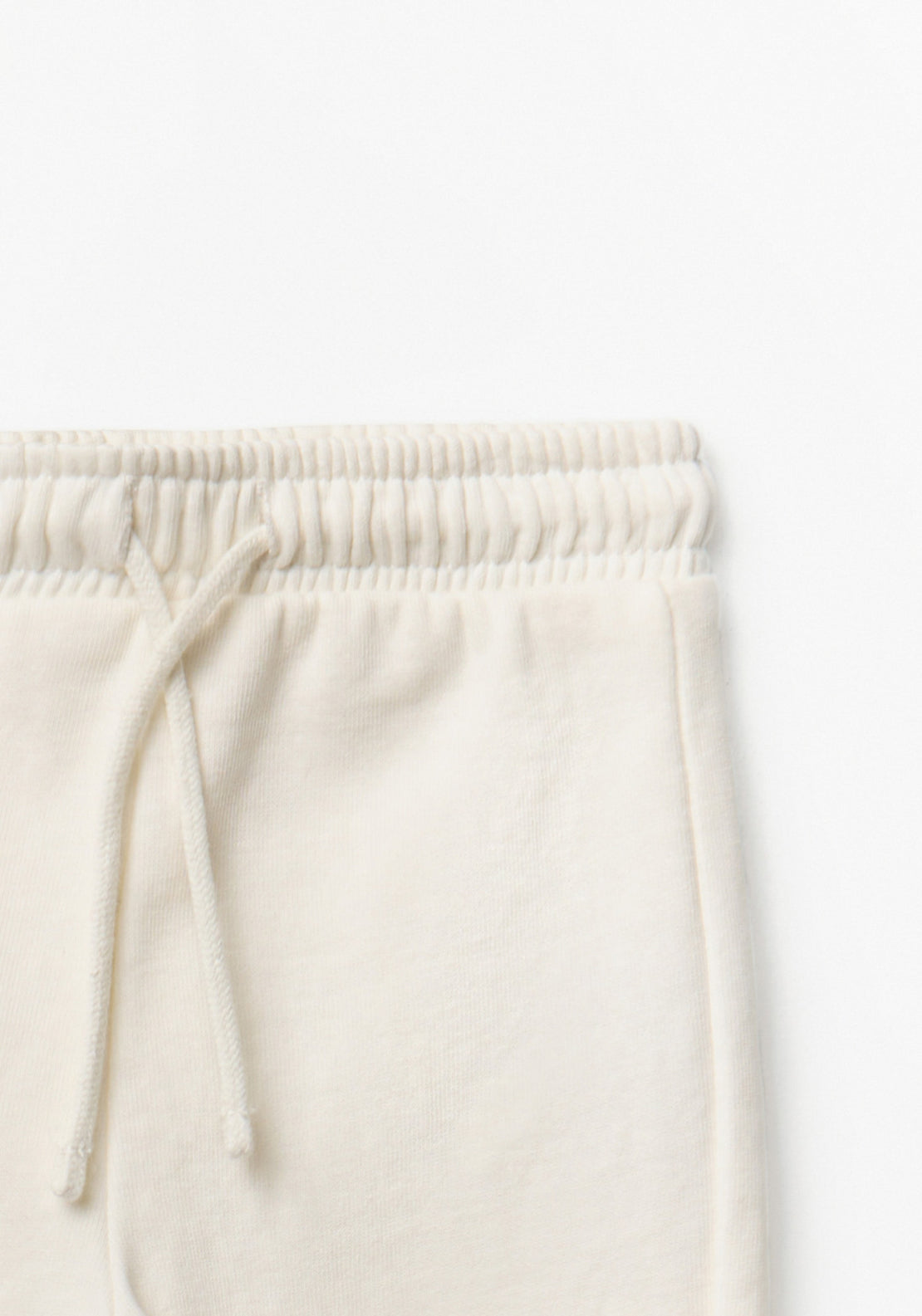 Basic Terry Jogger - Cream