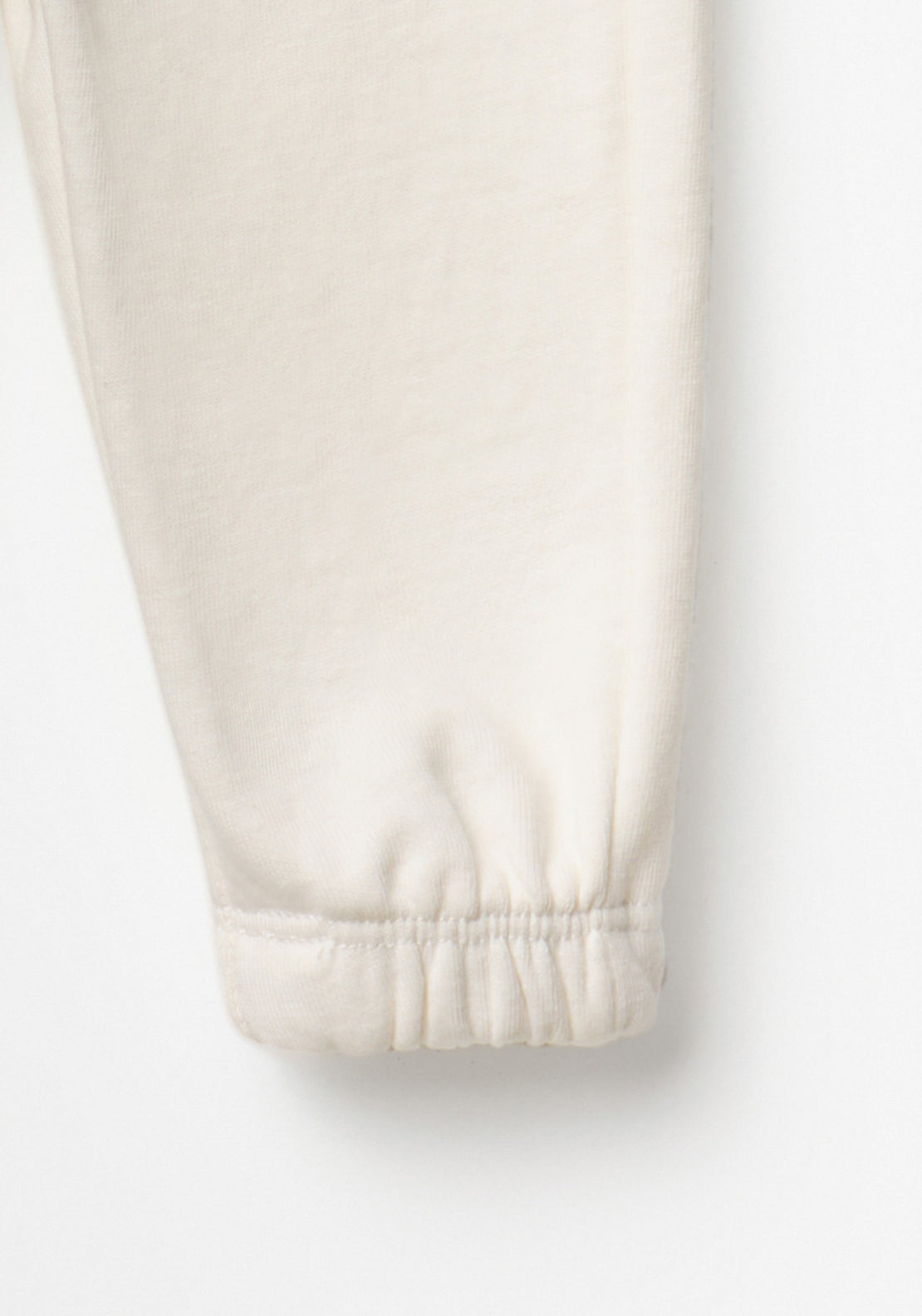 Basic Terry Jogger - Cream