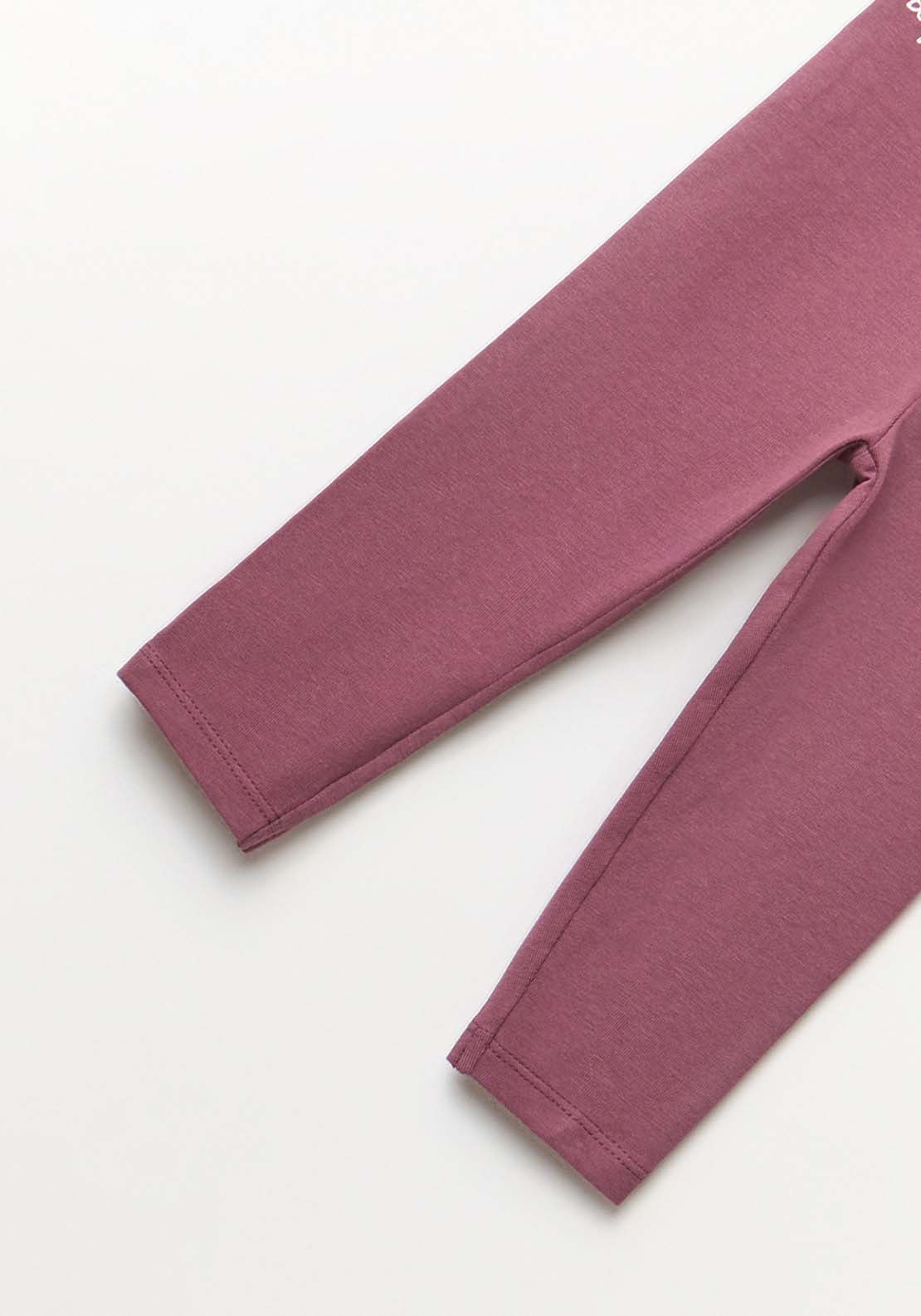 Plain Leggings - Red