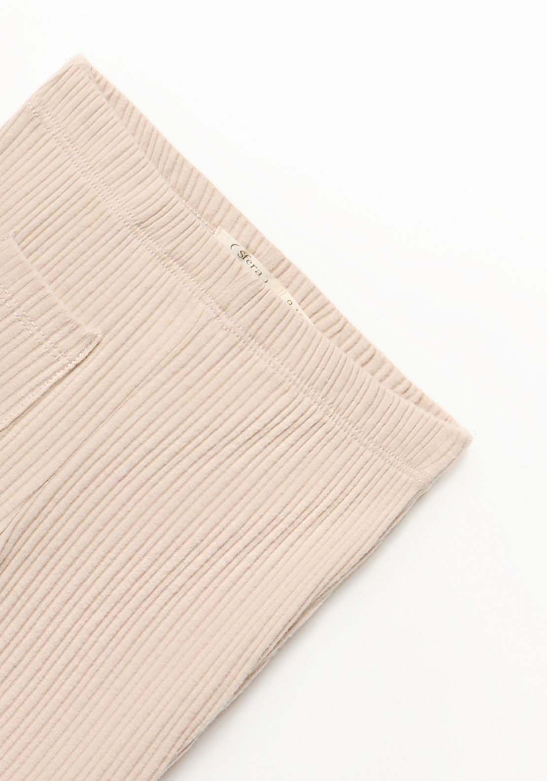 Flared Leggings - Beige
