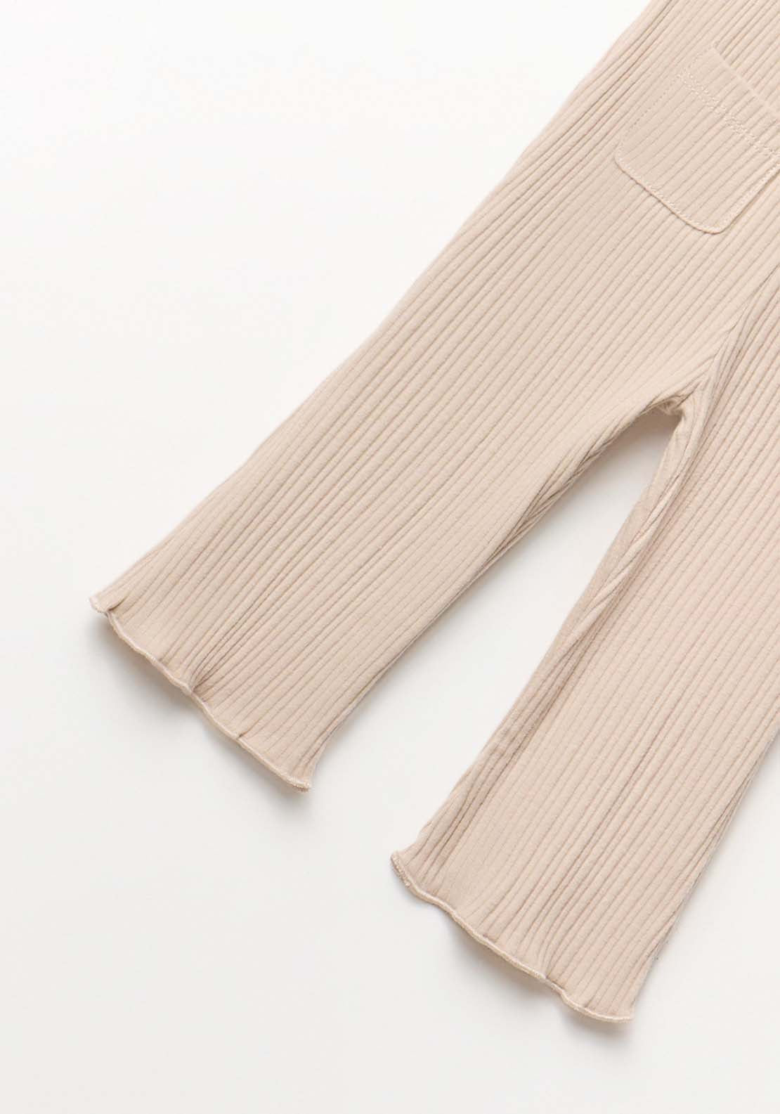 Flared Leggings - Beige
