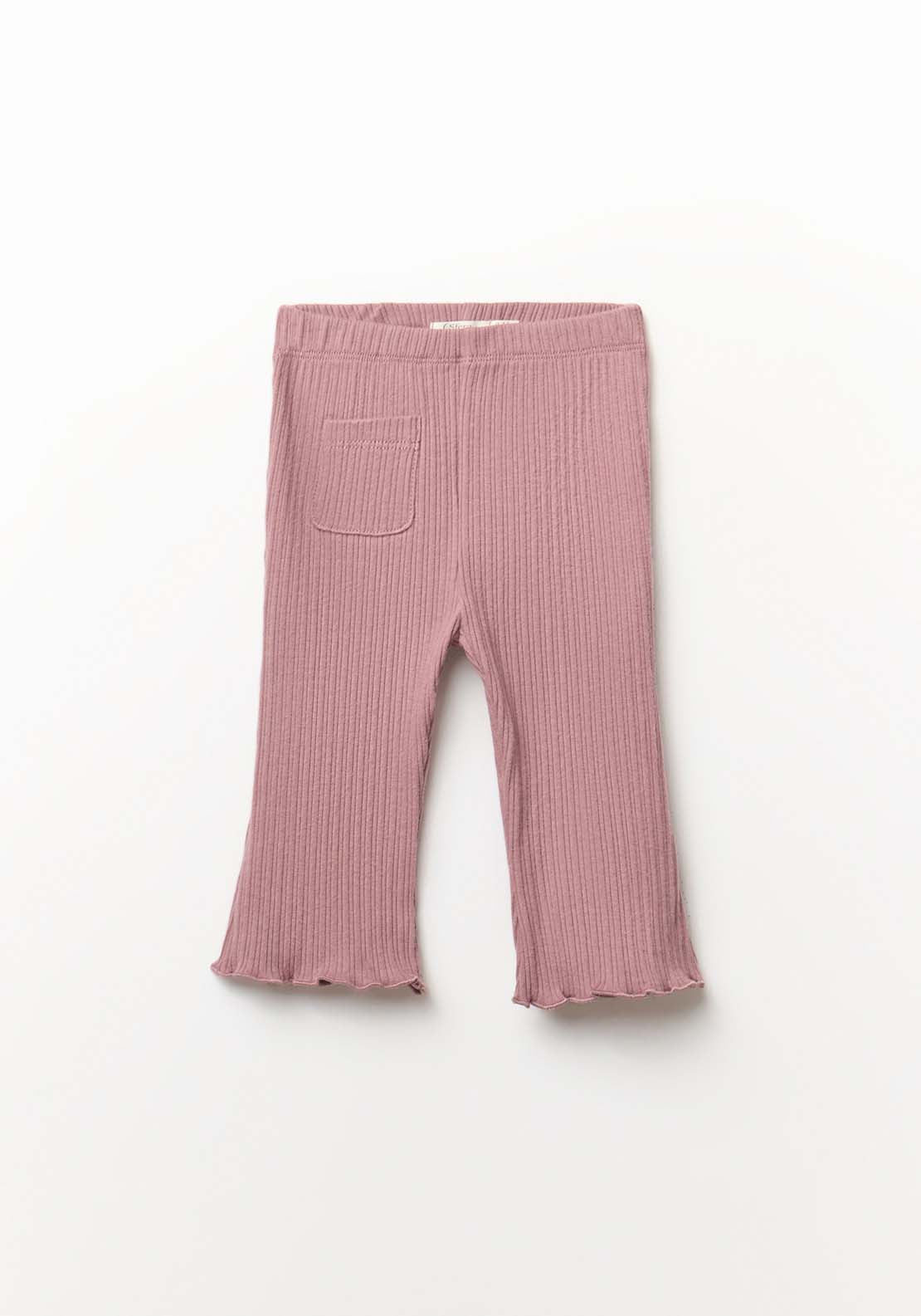 Flared Leggings - Purple