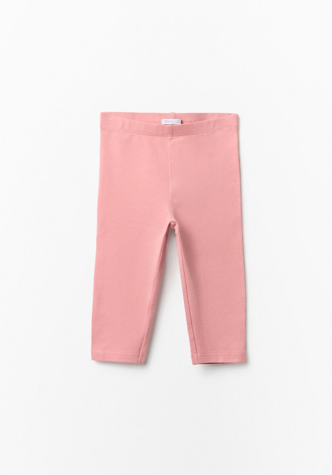 Sfera Basic Elastic Waistband Leggings - Pink 1 Shaws Department Stores
