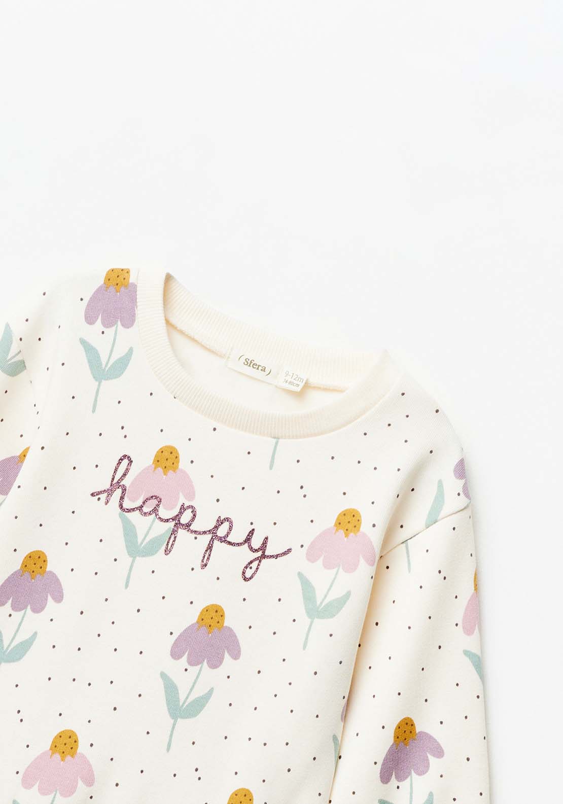 Sfera Baby Girl Flower Jog Set - Mauve 5 Shaws Department Stores