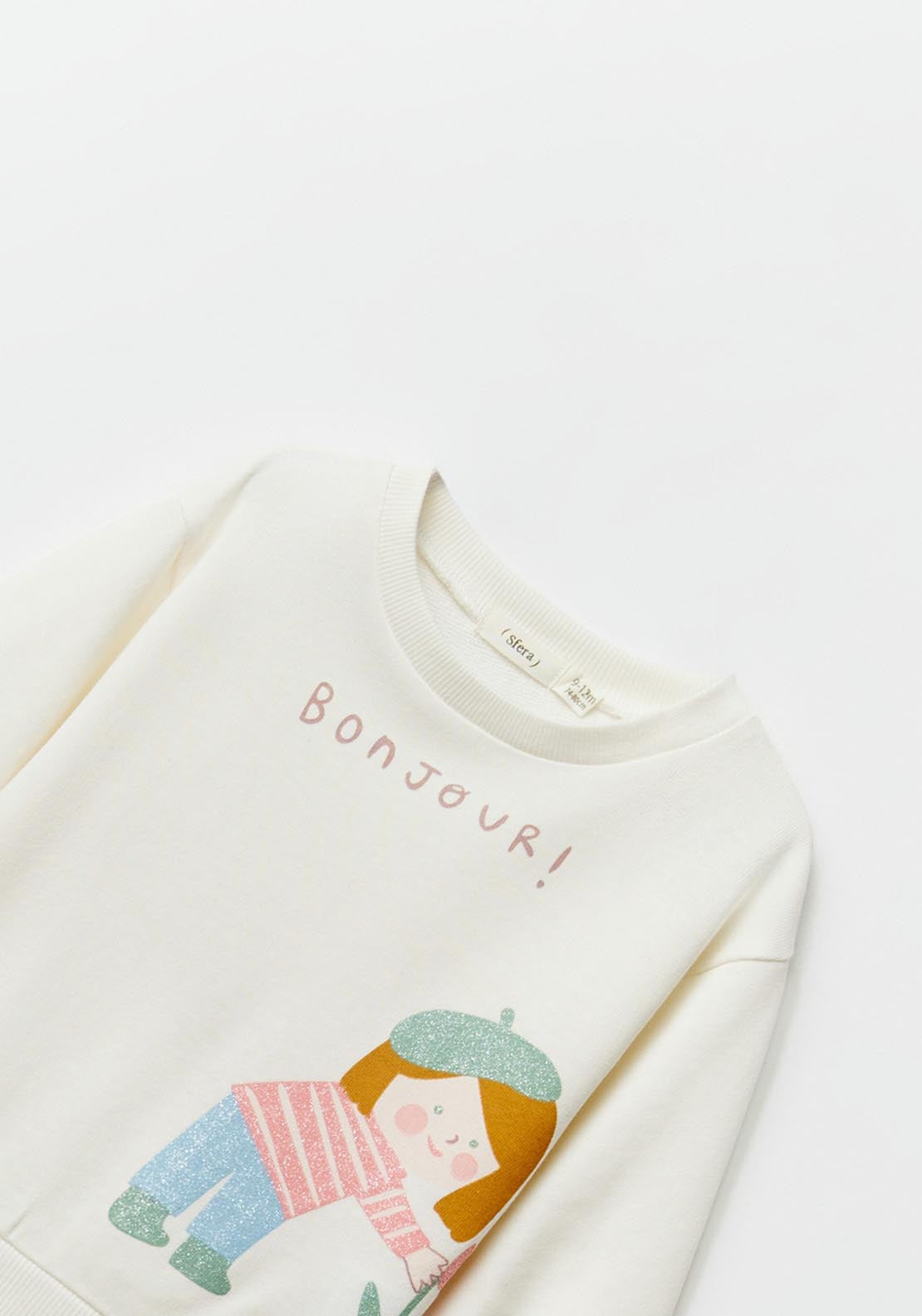 Sfera Sweatshirt And Legging Set - Ecru 4 Shaws Department Stores