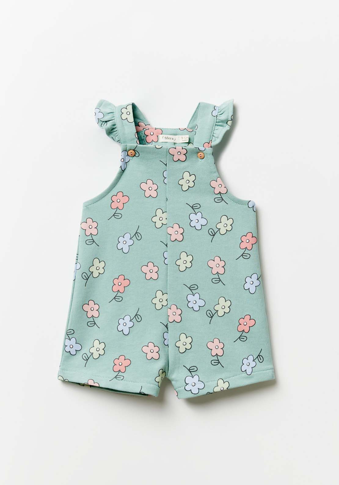 Sfera Baby girl romper - Green Light 1 Shaws Department Stores