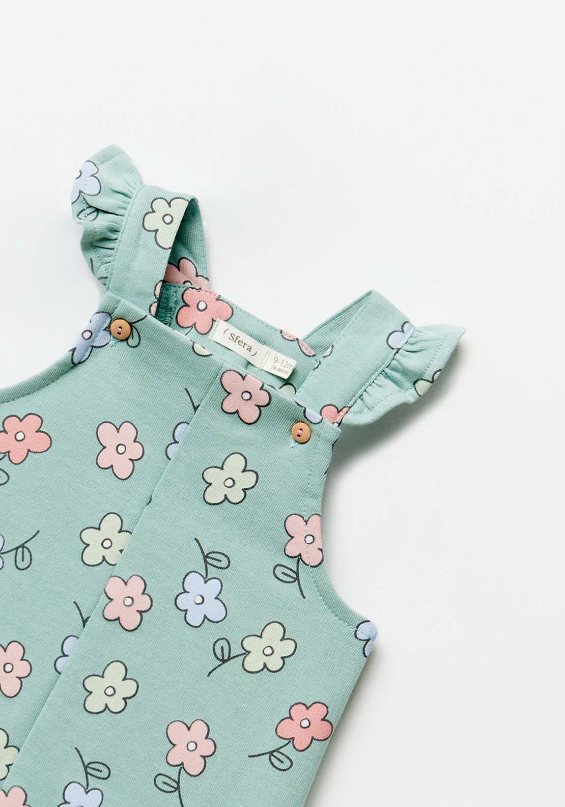 Sfera Baby girl romper - Green Light 3 Shaws Department Stores