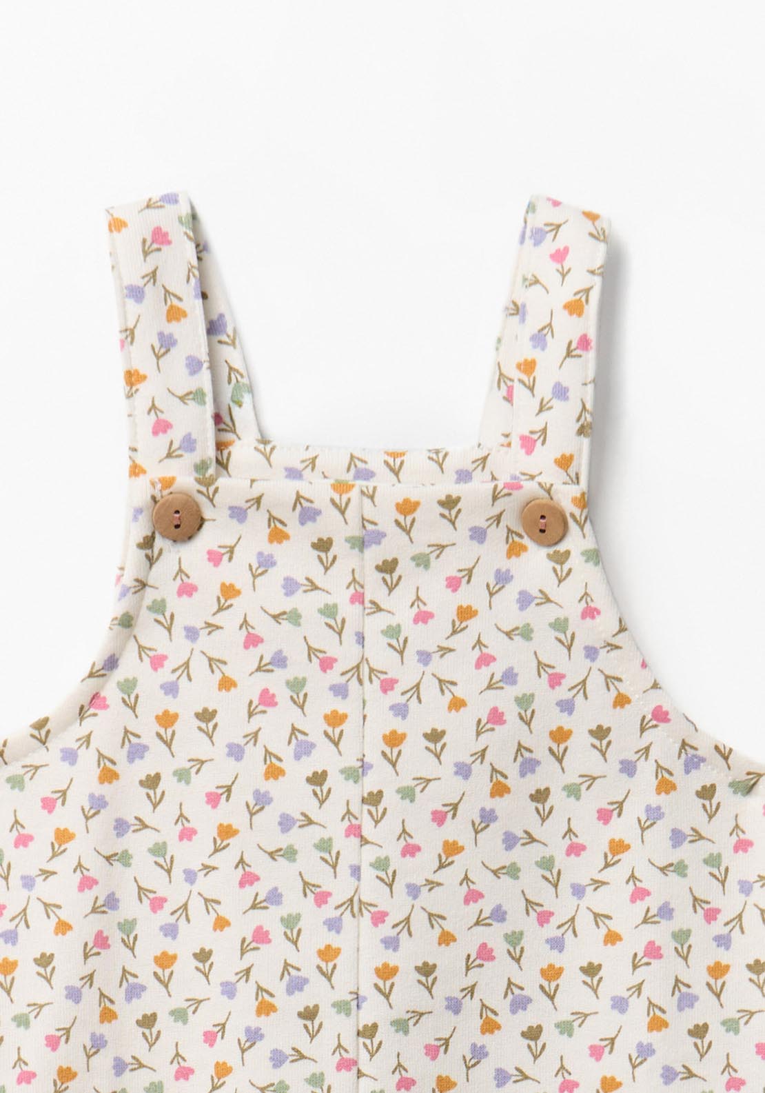 Floral Romper - Cream