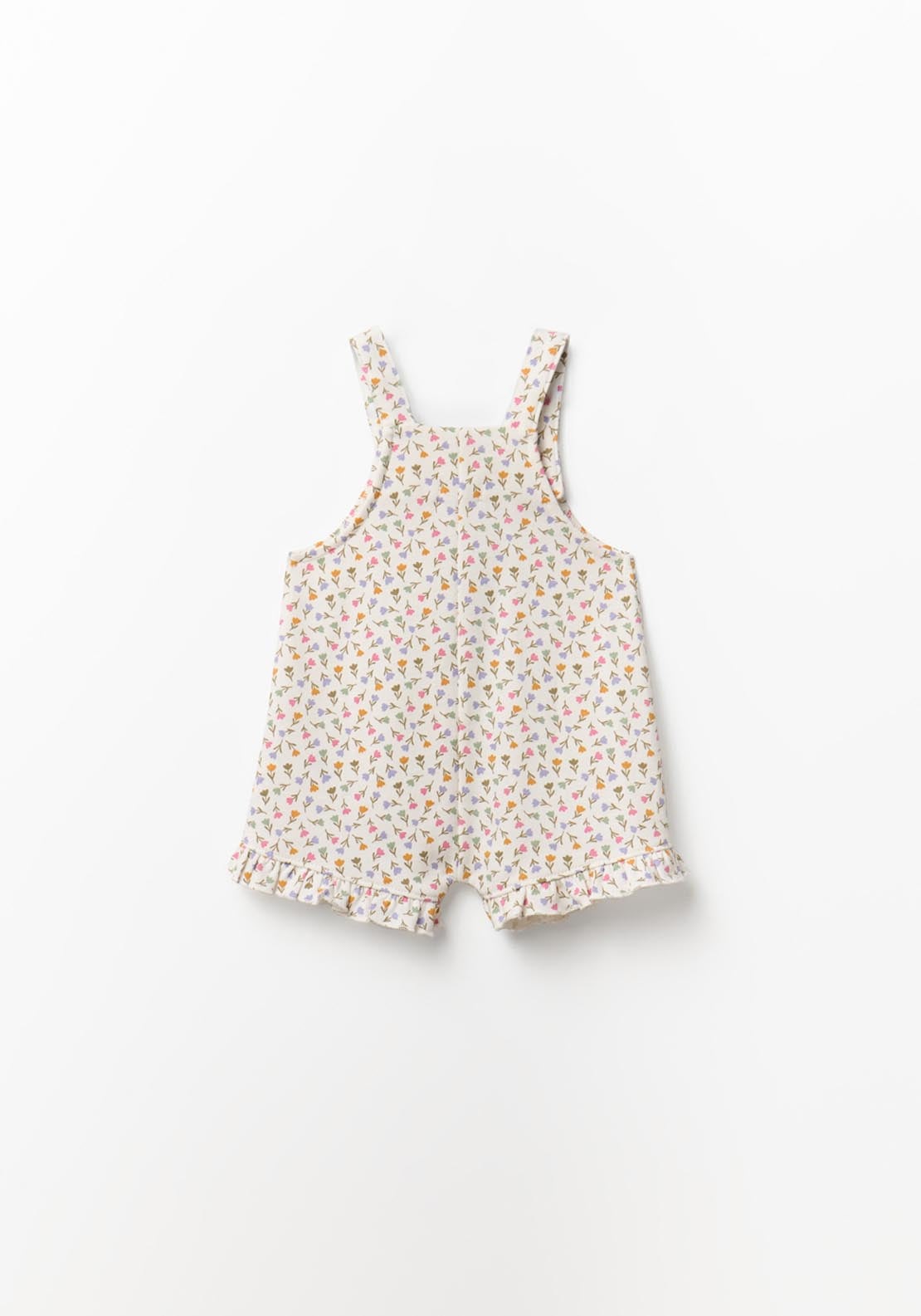 Floral Romper - Cream