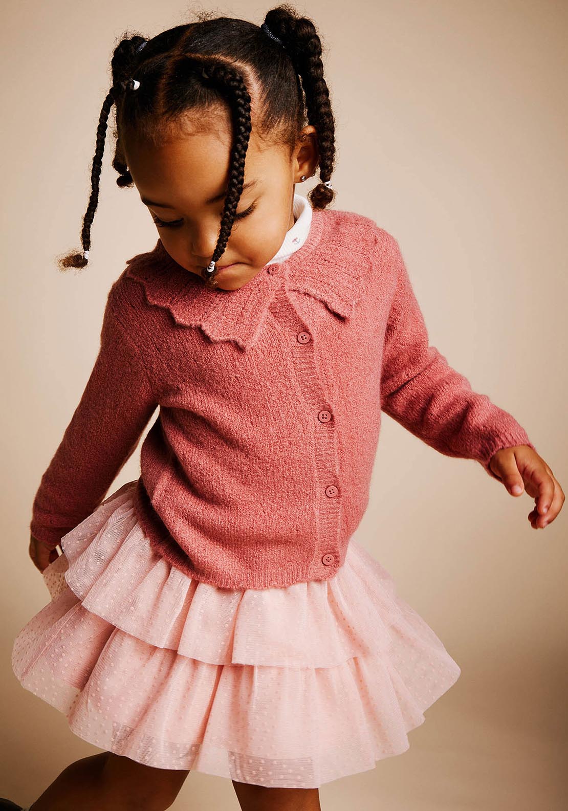 Sfera Polka dots tulle skirt - Pink 2 Shaws Department Stores
