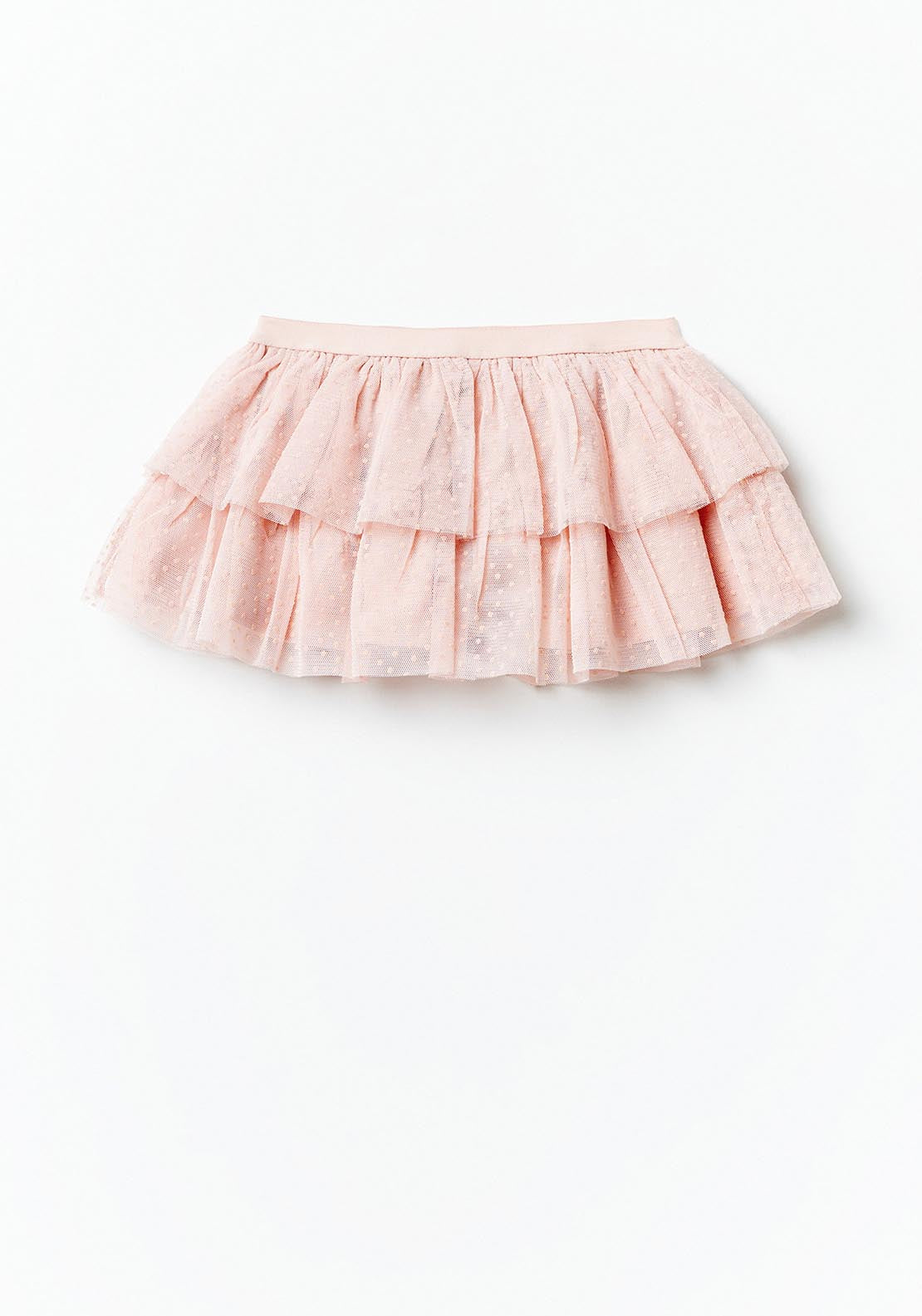 Sfera Polka dots tulle skirt - Pink 5 Shaws Department Stores