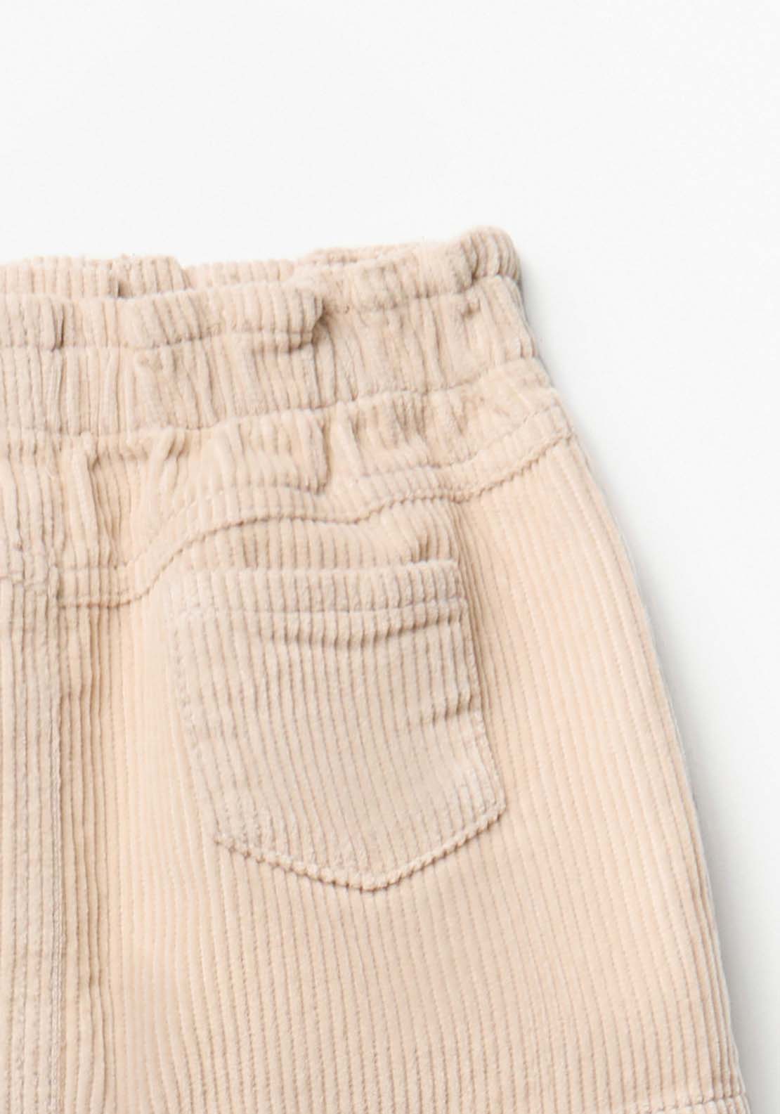Corduroy Skirt - Cream