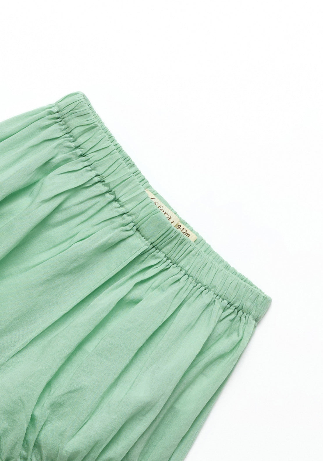 Sfera Ruffled blouse set - Green 4 Shaws Department Stores
