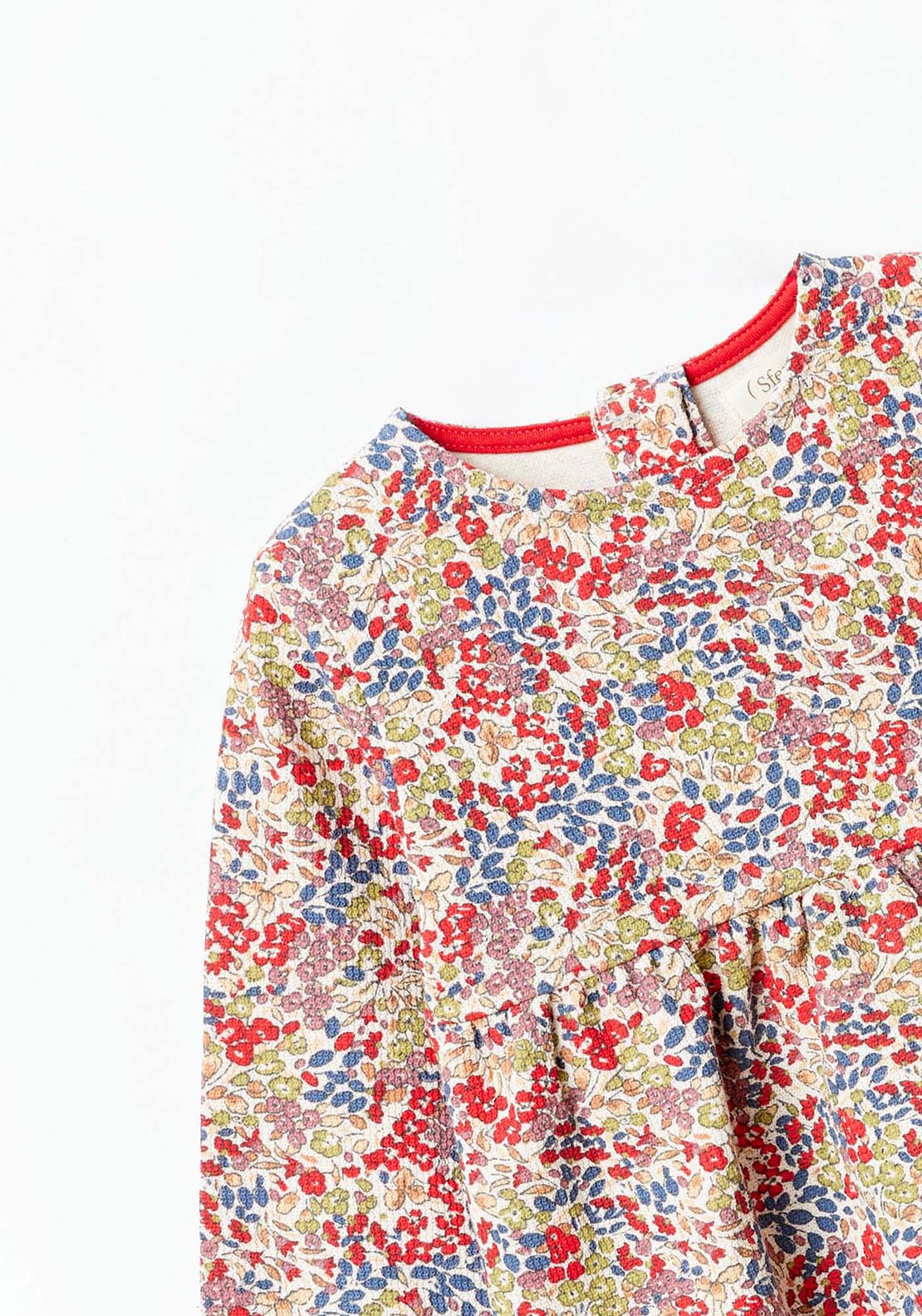 Sfera Printed piqué dress - Multicolour 4 Shaws Department Stores