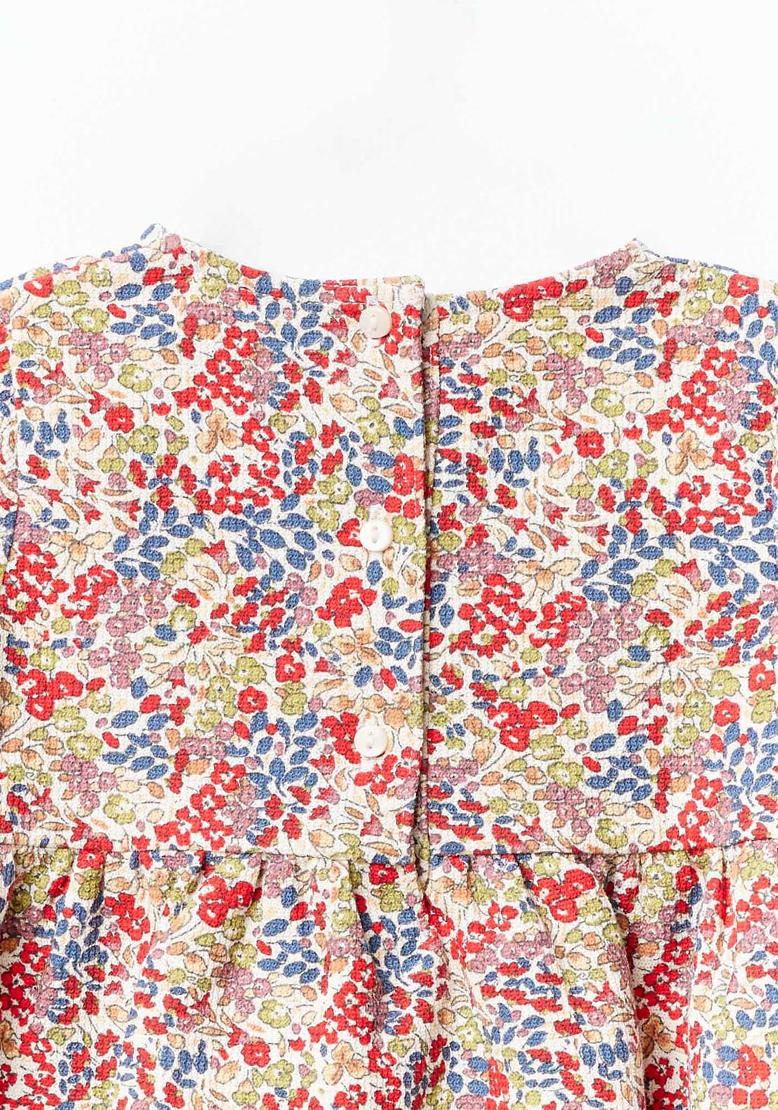 Sfera Printed piqué dress - Multicolour 2 Shaws Department Stores