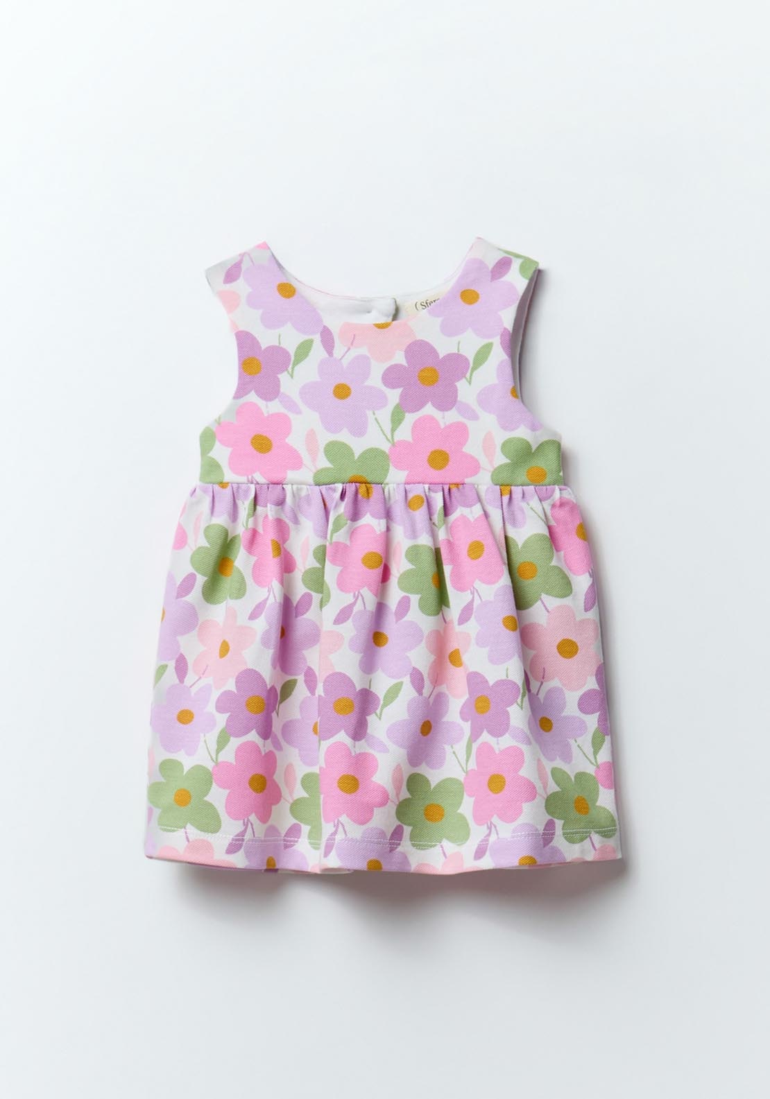 Sfera Flower print dress - White 3 Shaws Department Stores