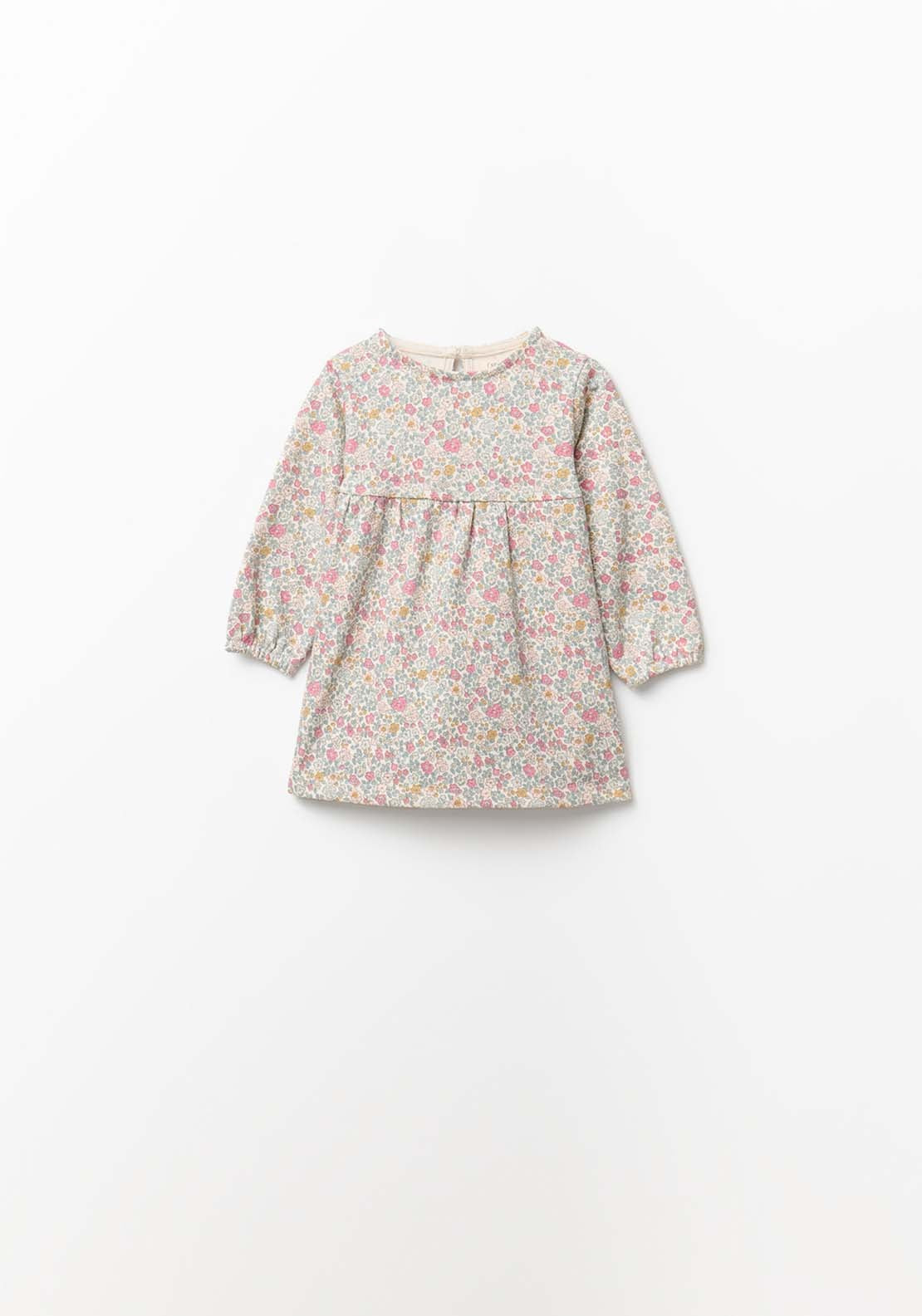 Printed Dress - Cream Ivory