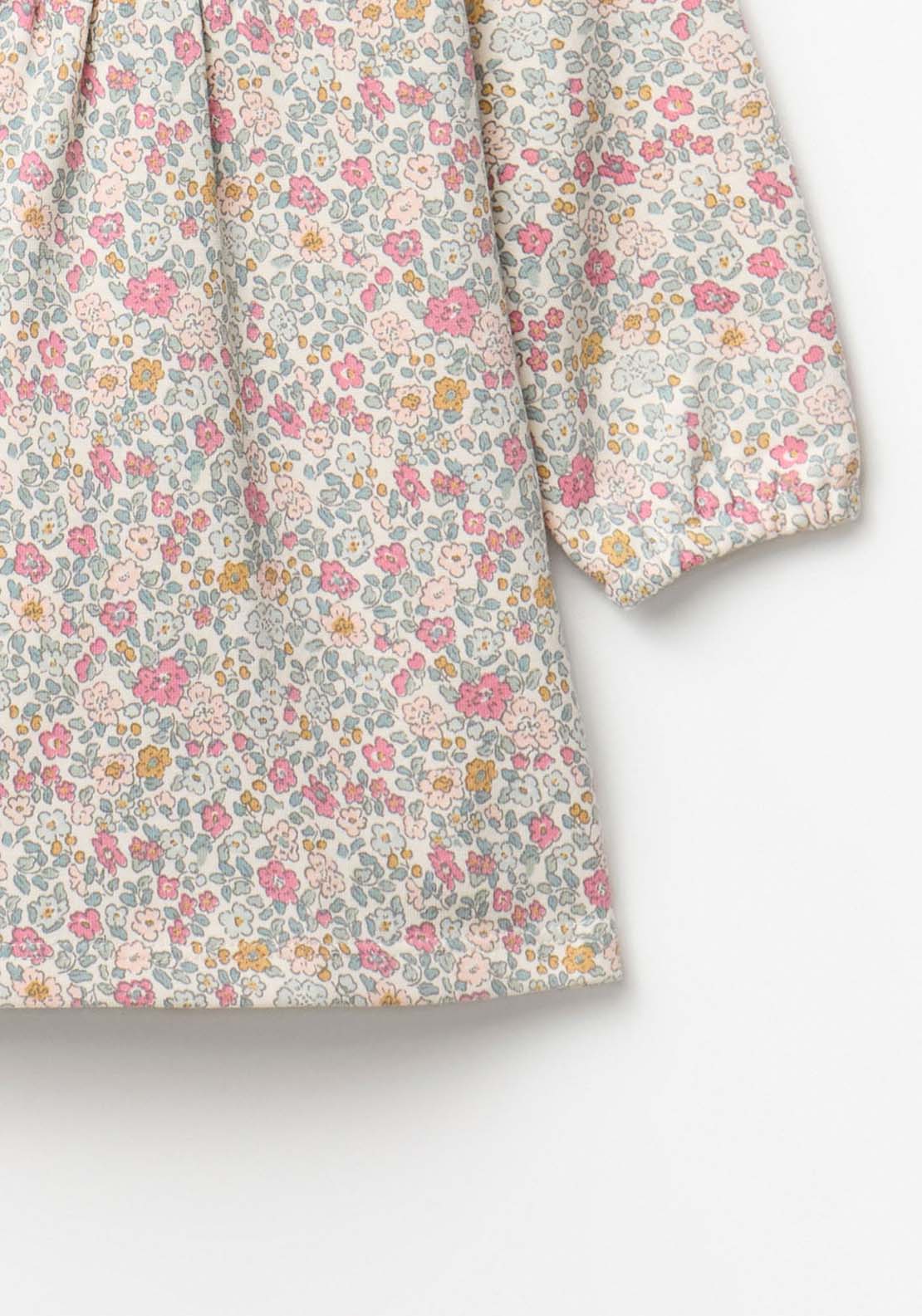 Printed Dress - Cream Ivory