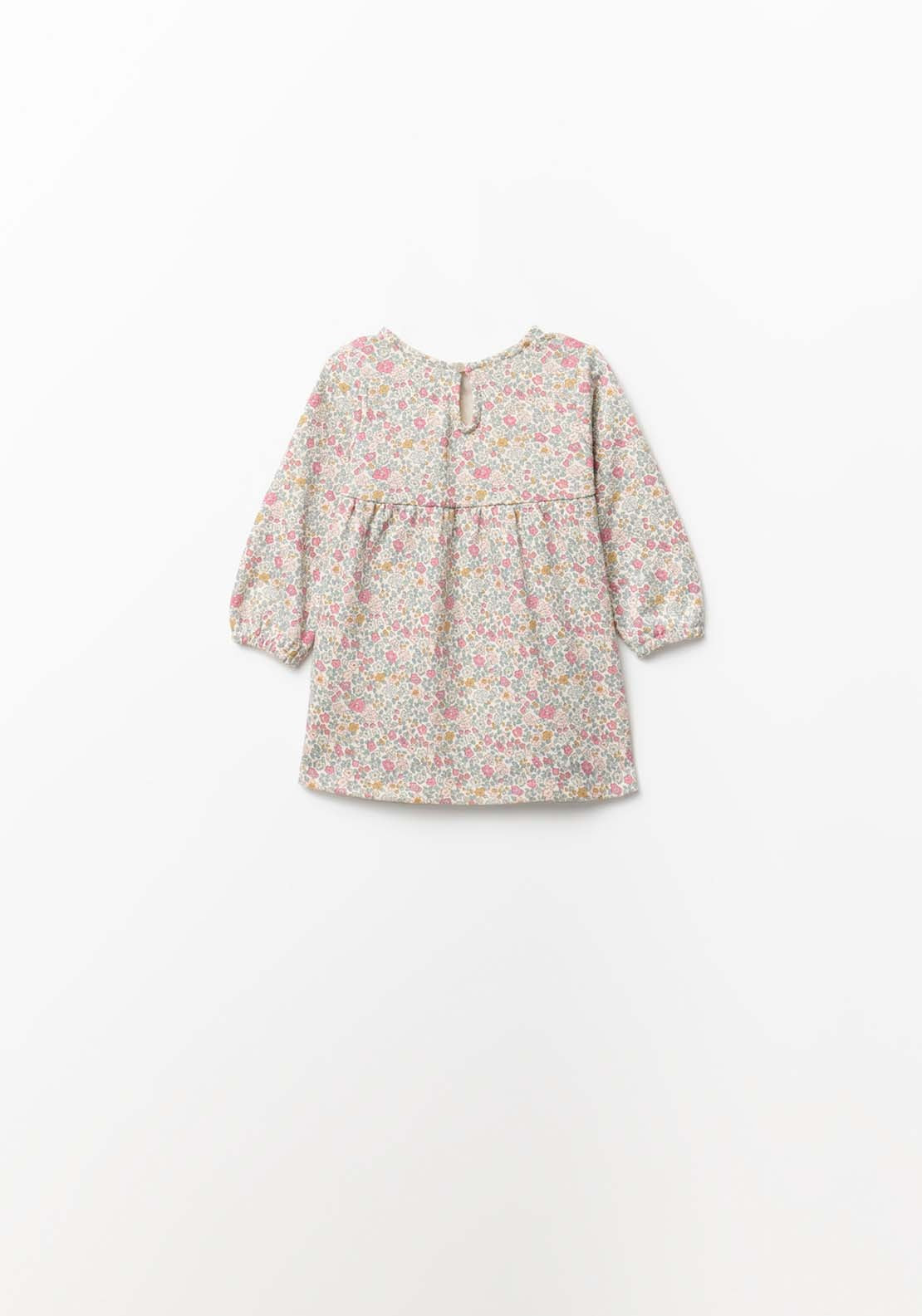 Printed Dress - Cream Ivory