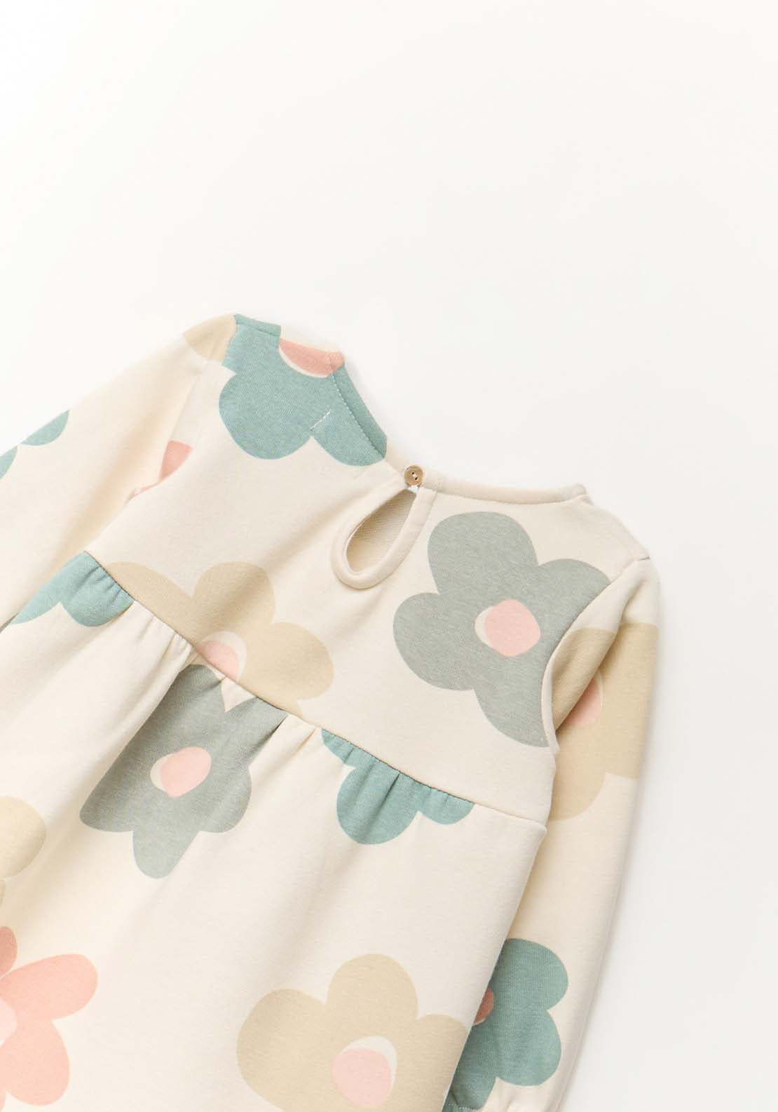 Printed Dress - White Ice