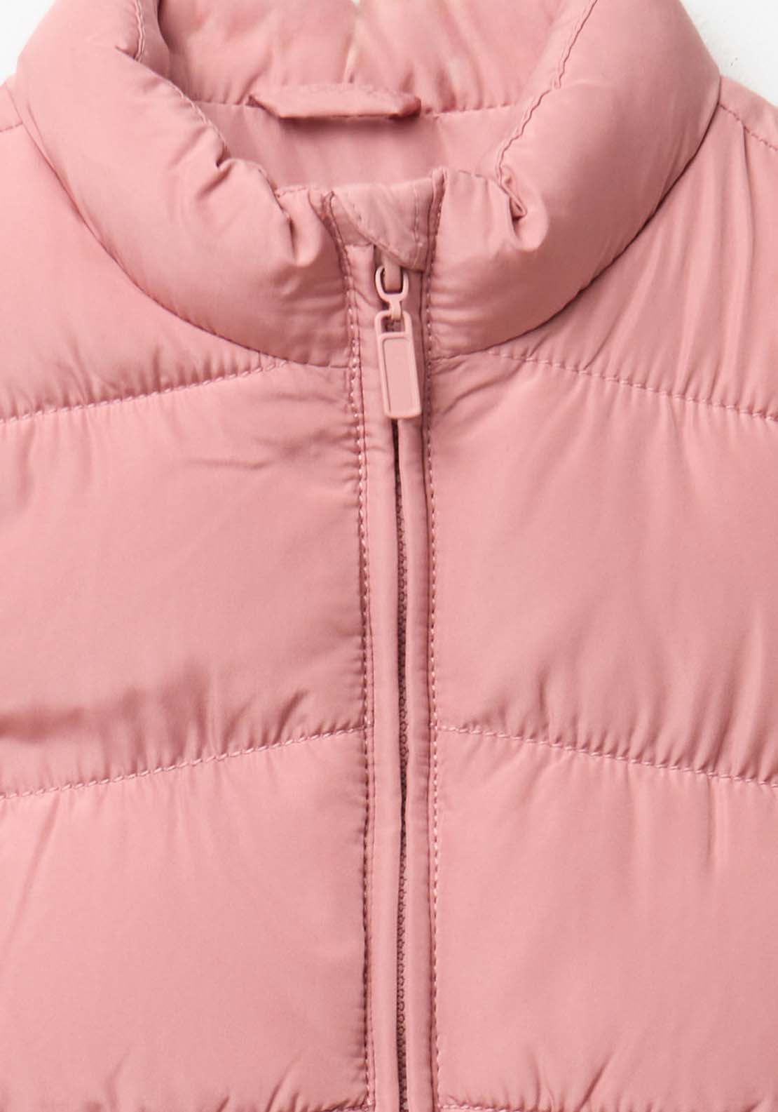 Plain Basic Gilet - Pink