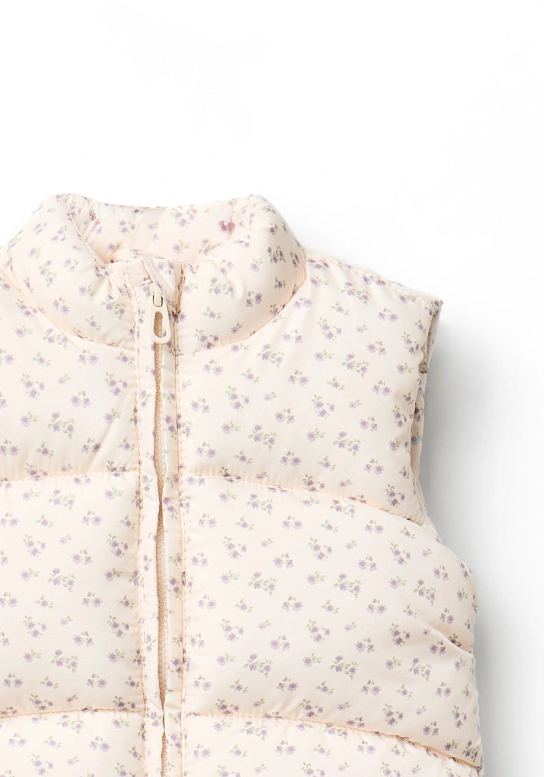 Essential Puffer Gilet - Cream