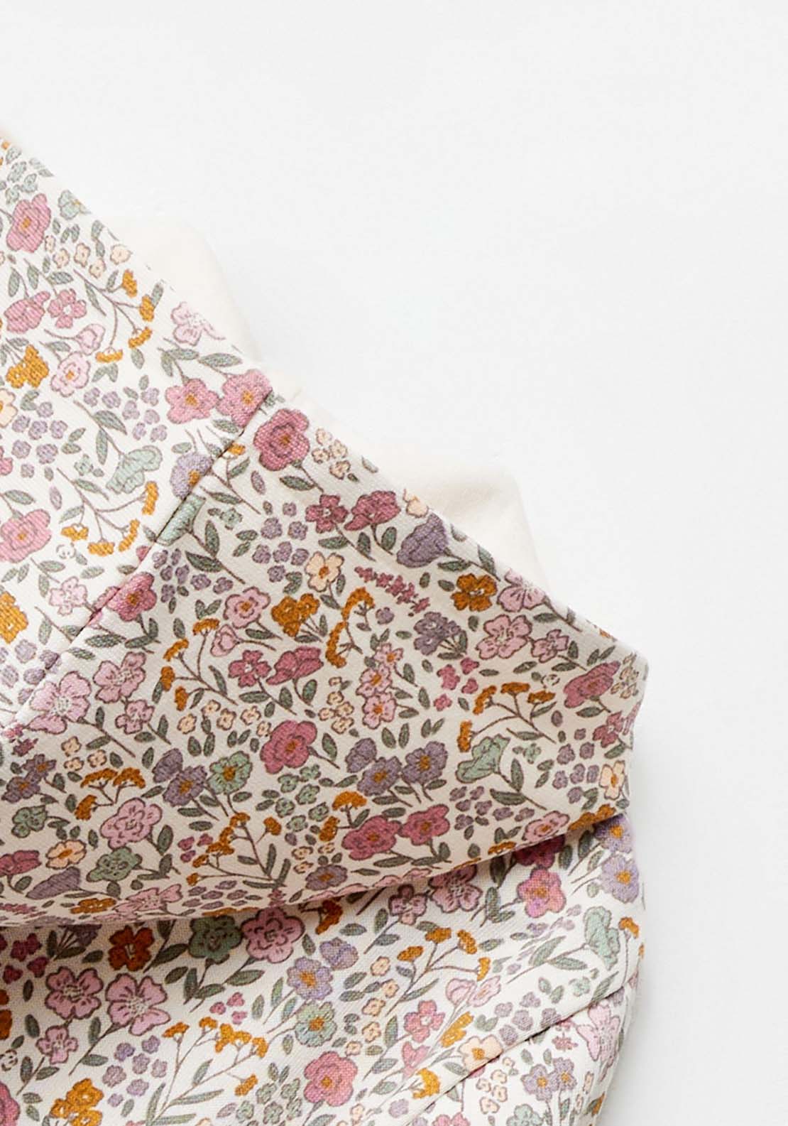 Sfera Baby Girl Floral Jumper With Zip - Beige 2 Shaws Department Stores