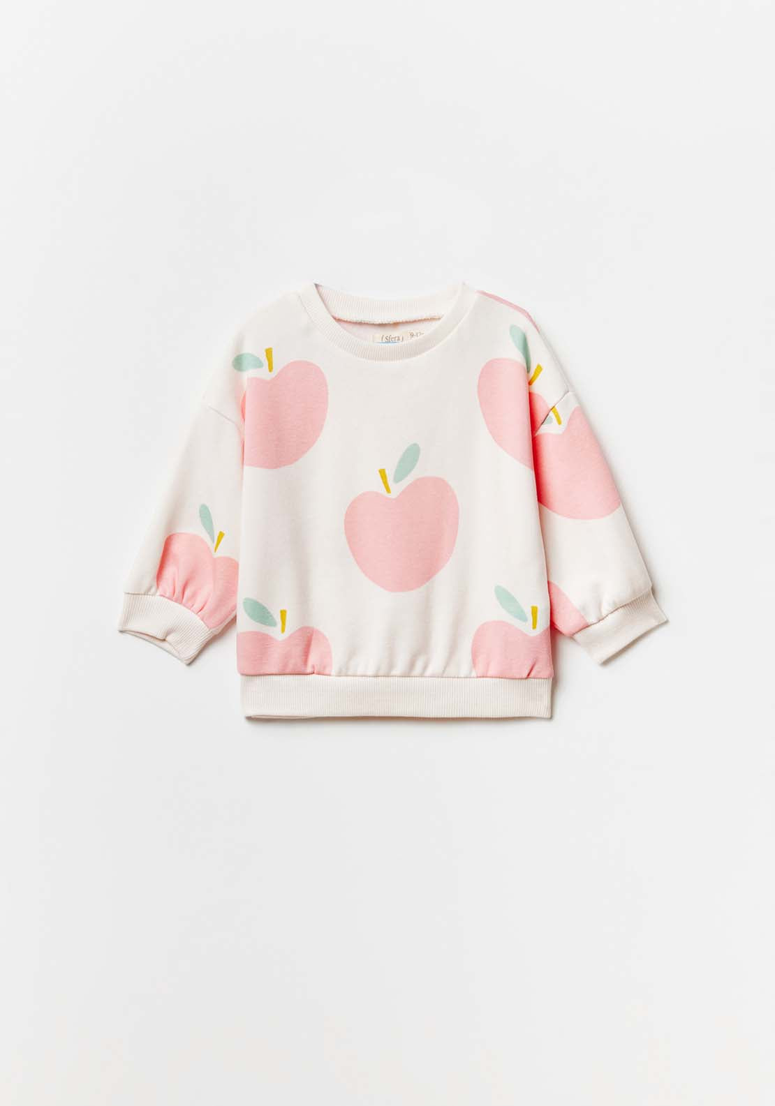 Sfera Baby girl sweatshirt - Pink Light 4 Shaws Department Stores