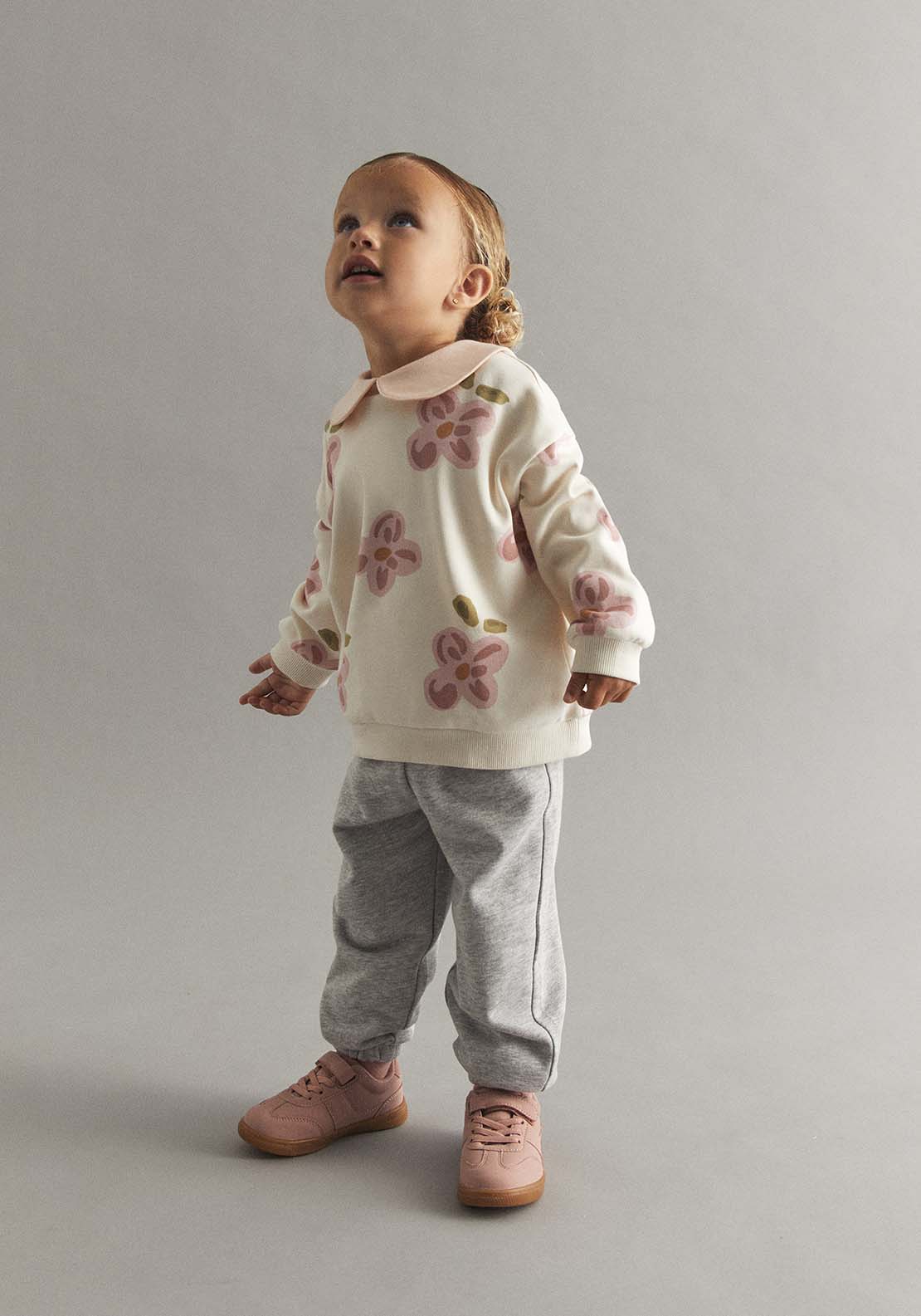 Printed Sweatshirt - White