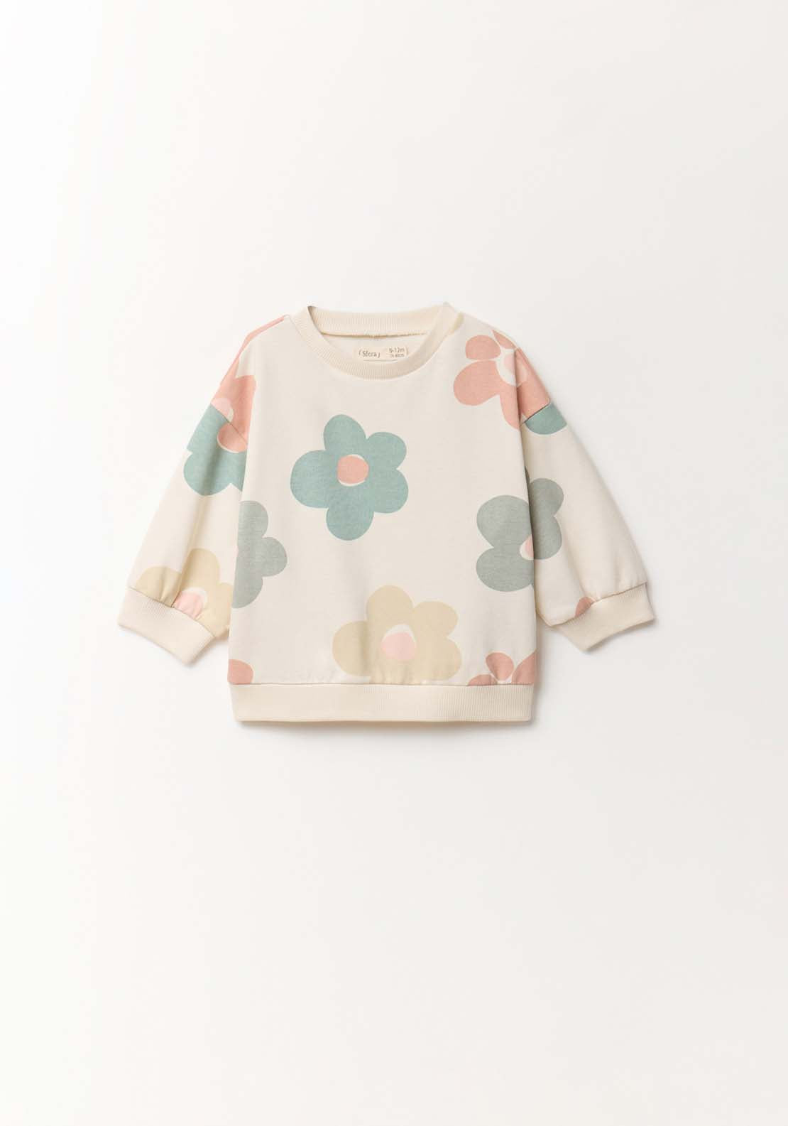 Printed Sweatshirt - White Ice