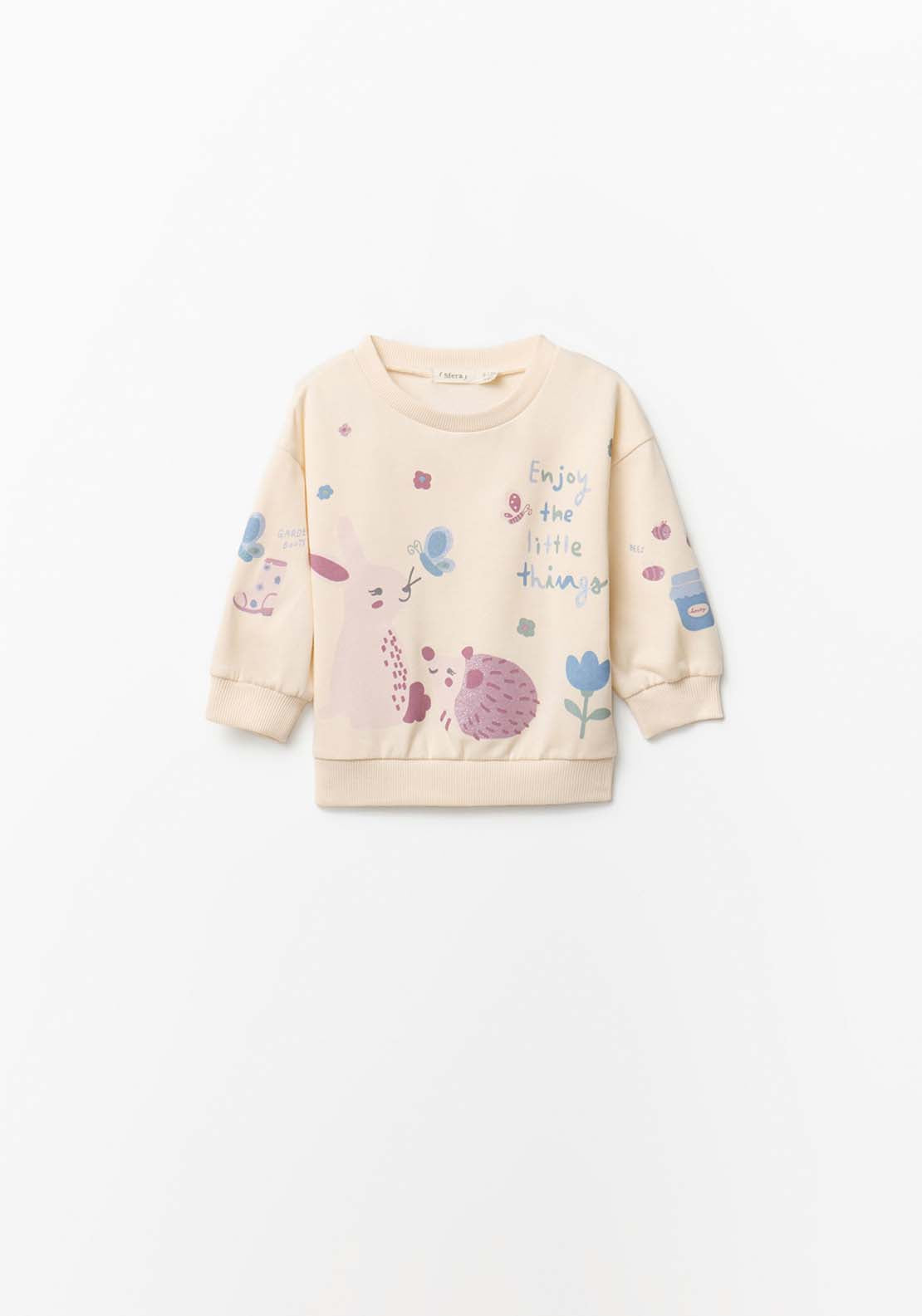 Multi Technical Sweatshirt - White