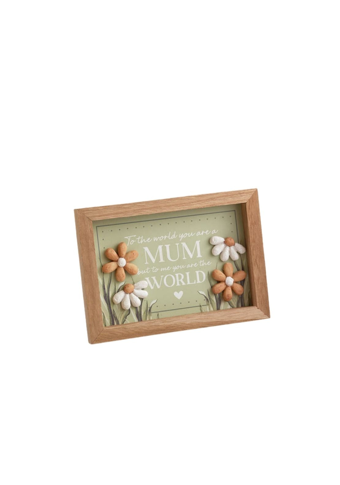 The Home Collection Floral Mum Pebble Plaque - Floral 2 Shaws Department Stores