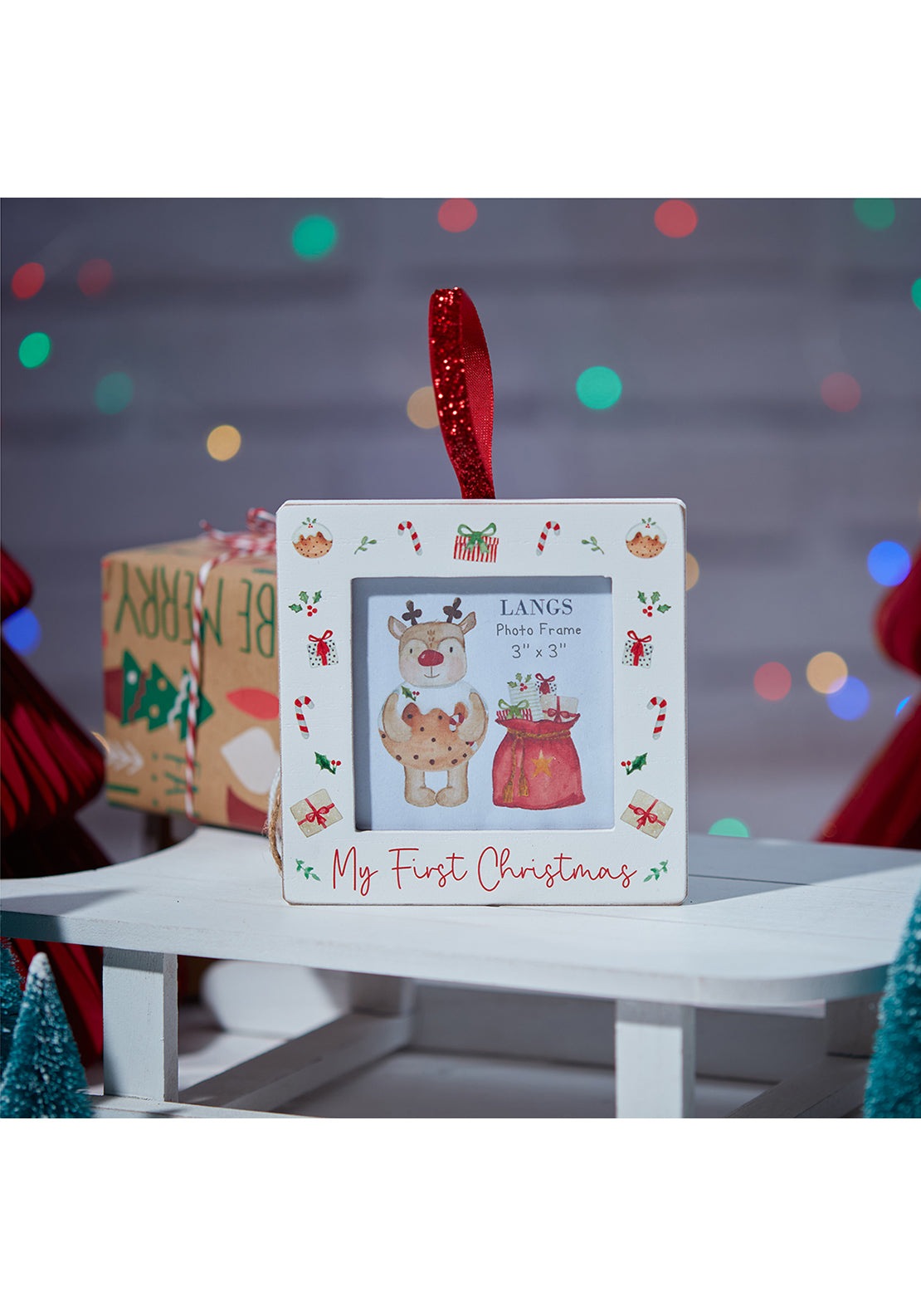 The Home Christmas First Christmas Hanging Frame 1 Shaws Department Stores