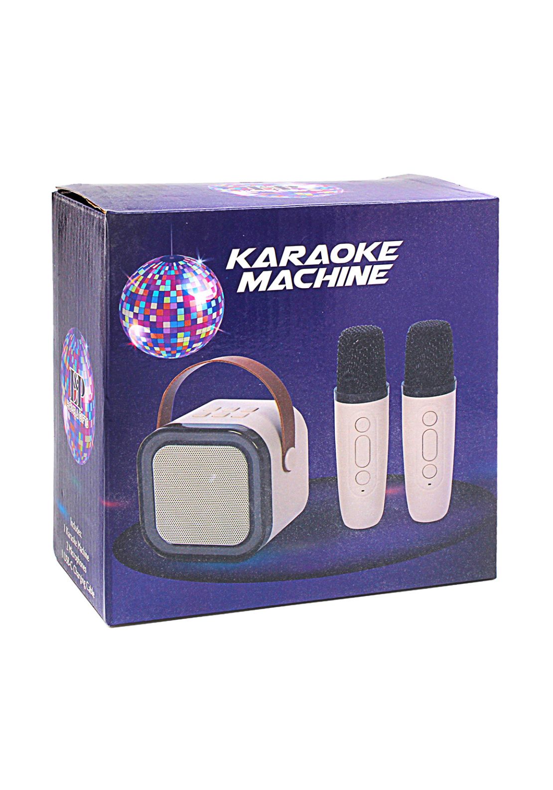 The Home Collection Karaoke Machine 2 Mics - Beige 2 Shaws Department Stores