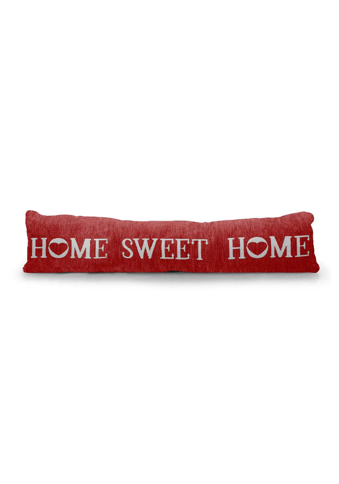 The Home Christmas Home Sweet Home Chenille Draught Excluder - Home Sweet Home 1 Shaws Department Stores