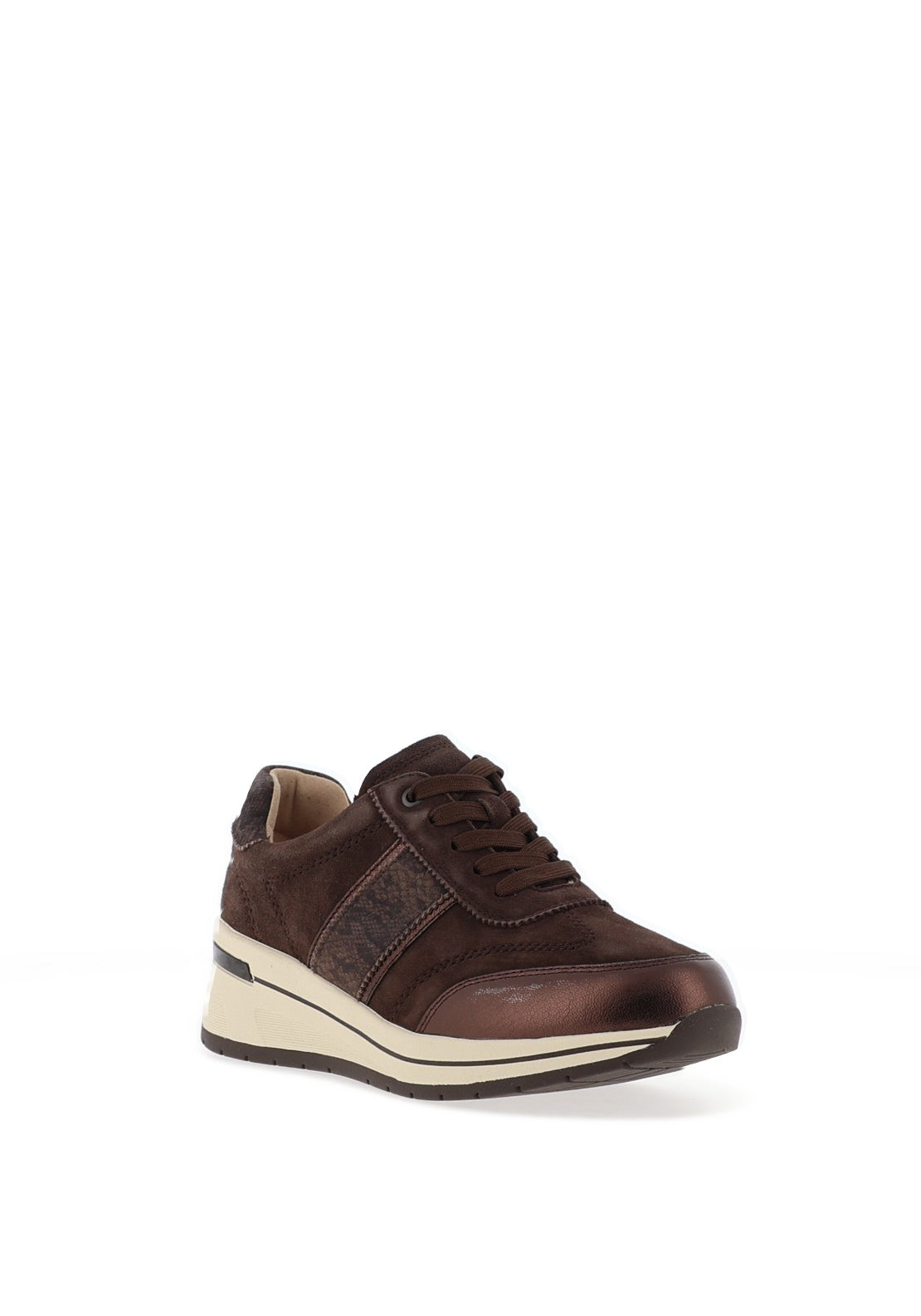 Slight Wedge Reptile Trim Trainer - Brown Combi