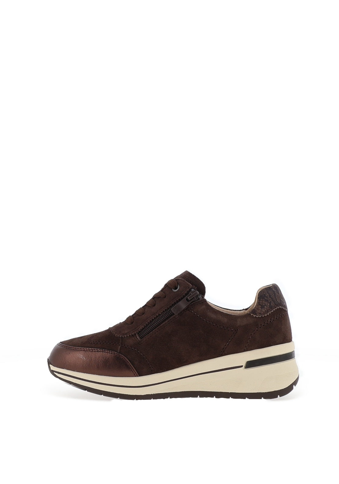 Slight Wedge Reptile Trim Trainer - Brown Combi