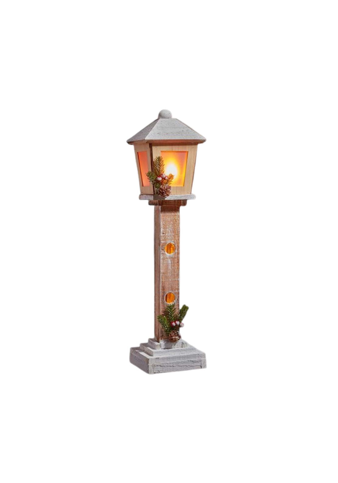 The Home Christmas LED Cool Flame Lamp Post - Multi 1 Shaws Department Stores