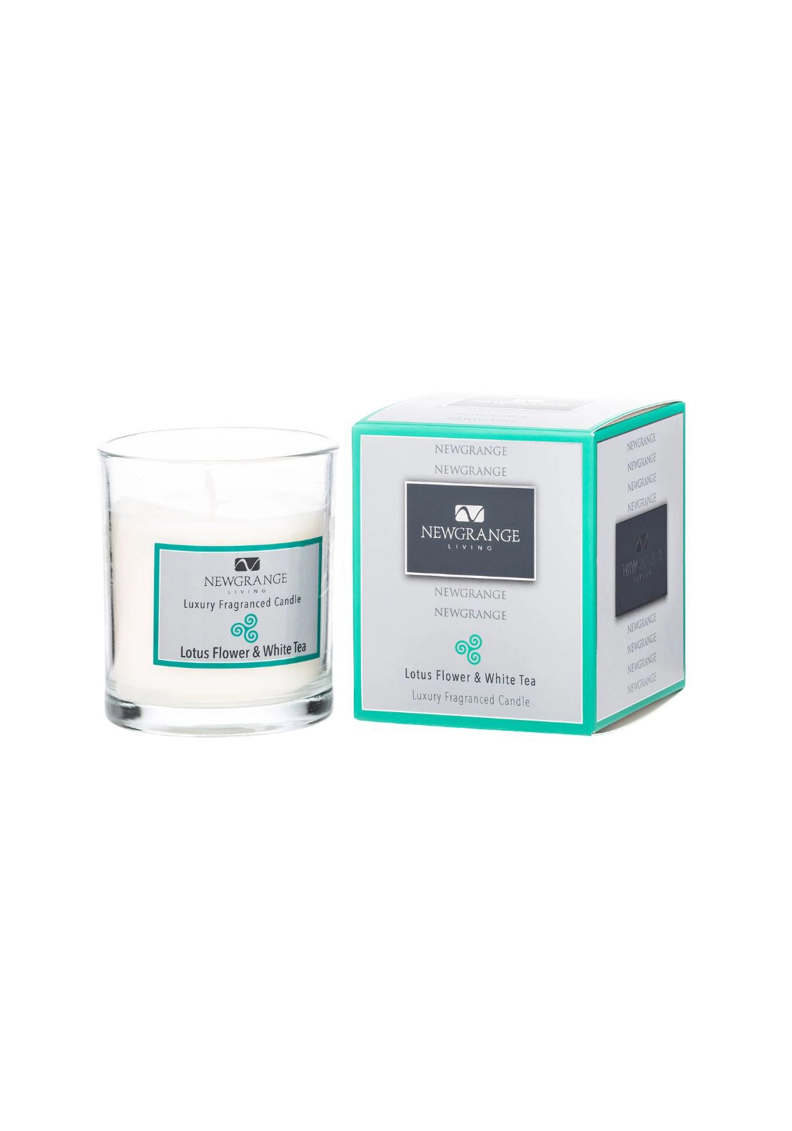 Lotus Flower &amp; White Tea Luxury Candle - L Flower/w Tea