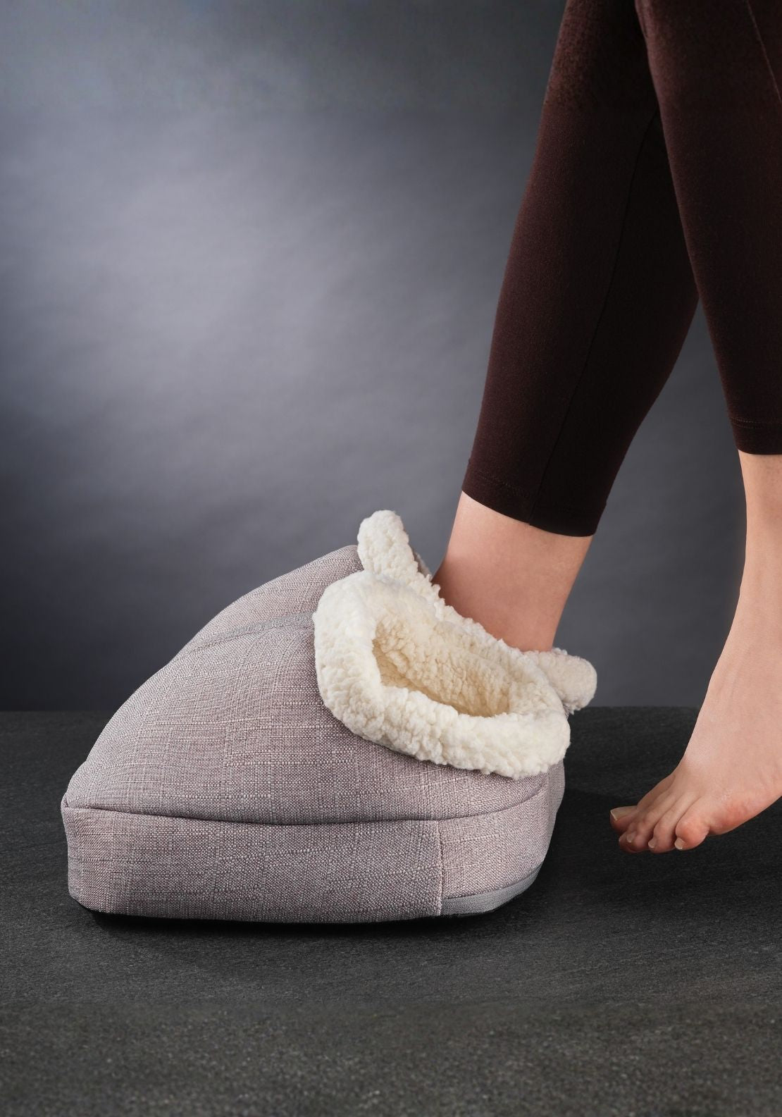 Wellbeing Heated Foot Massager - Grey 2 Shaws Department Stores