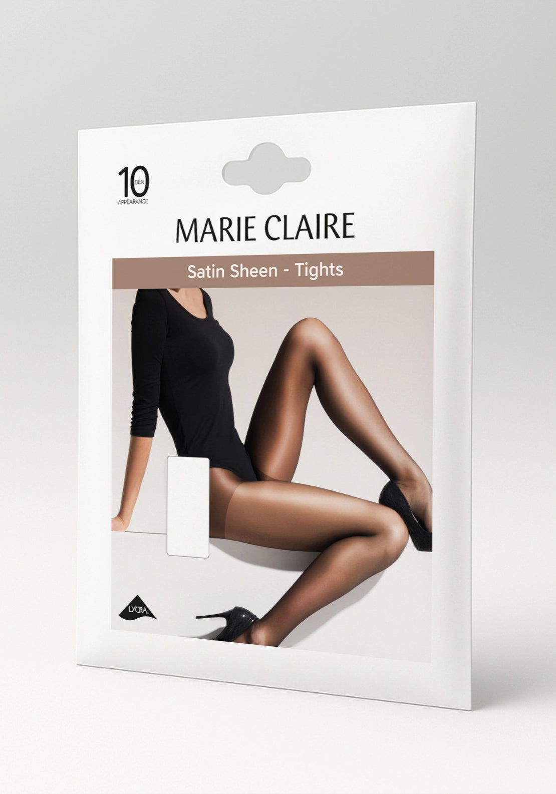 Marie Claire Satin Sheen 15 Denier Tights - Black 2 Shaws Department Stores