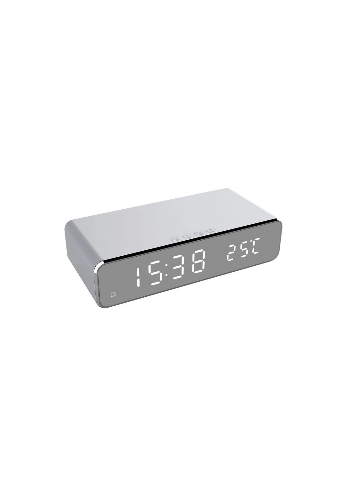 LED Wireless Charging Alarm Clock - Multi