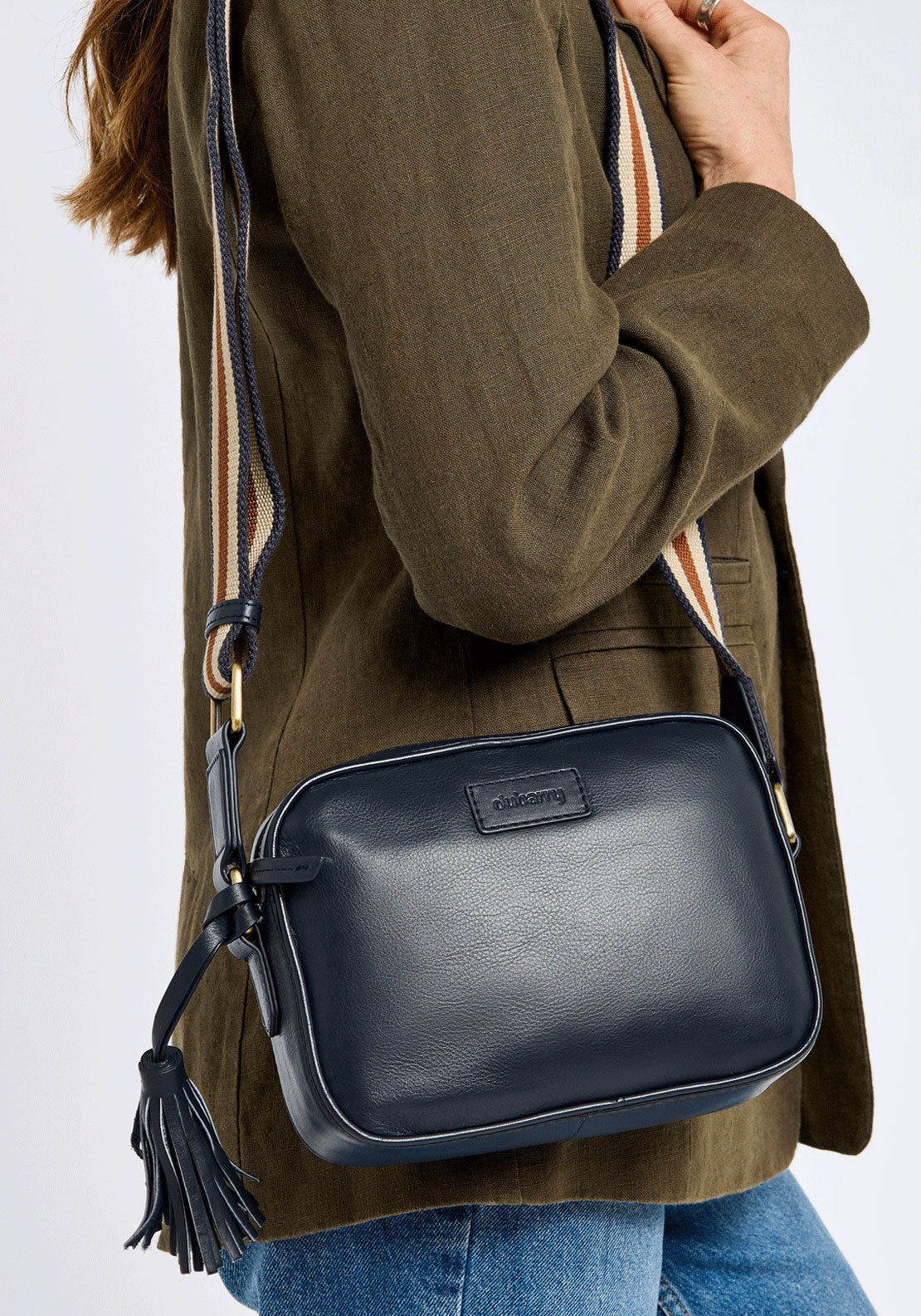 Dubarry Rostrevor Ladies Cross Body Bag - Navy 6 Shaws Department Stores