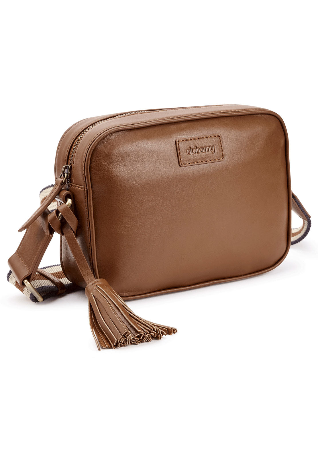 Dubarry Rostrevor Ladies Cross Body Bag - Cognac 1 Shaws Department Stores