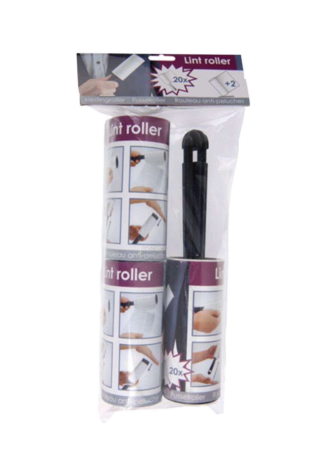 The Home Collection Lint Remover with 3 Rolls - Multi 2 Shaws Department Stores
